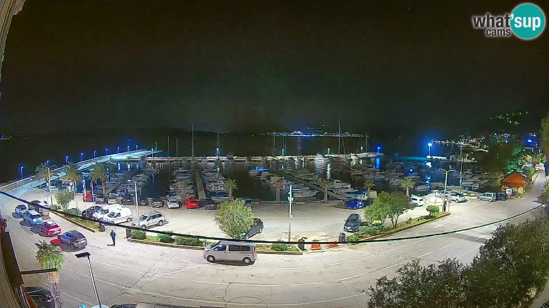 Webcam Orebić Riva – Ferry to Korčula Live