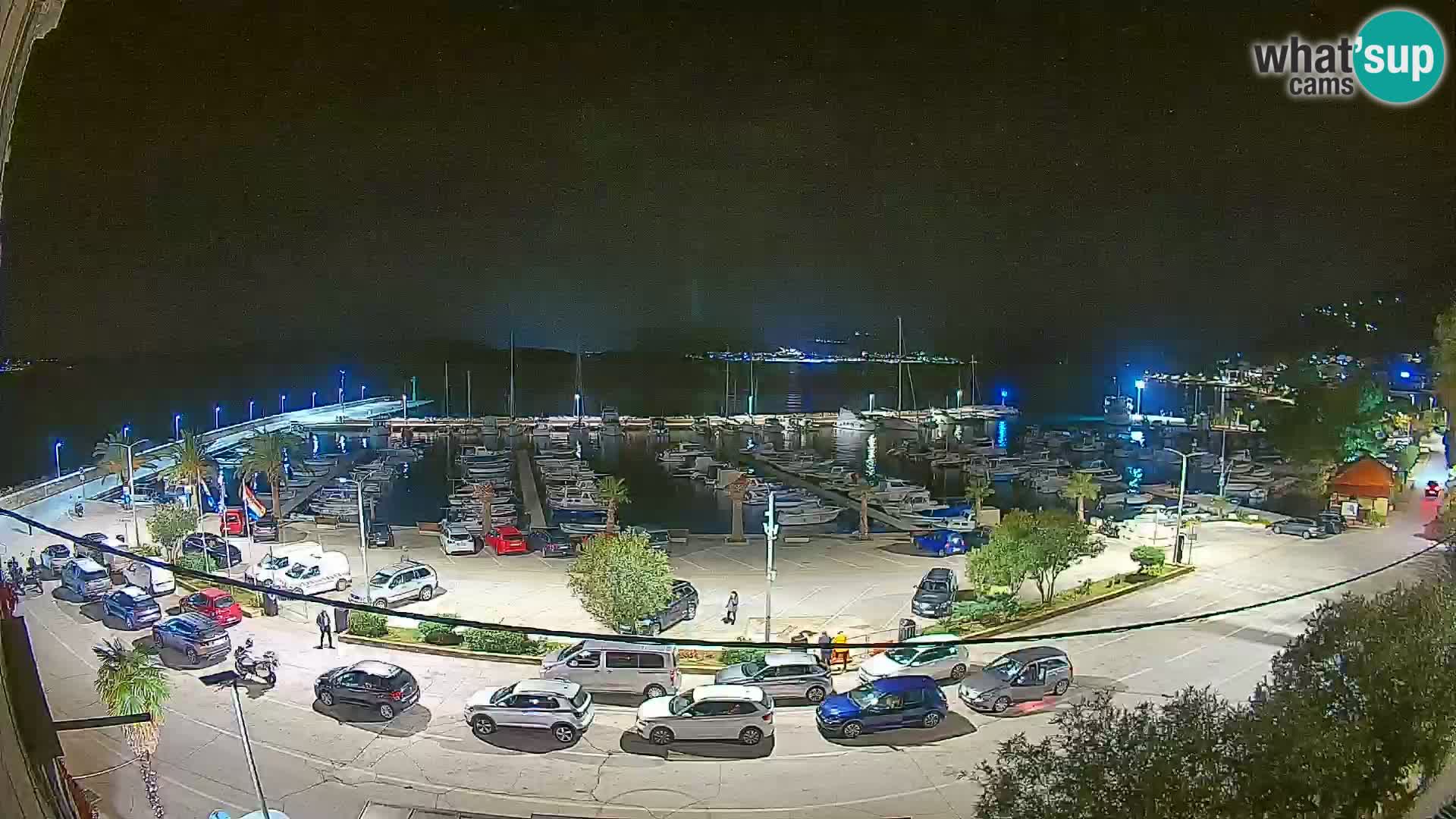 Webcam Orebić Uferpromenade – Fähre nach Korčula Live