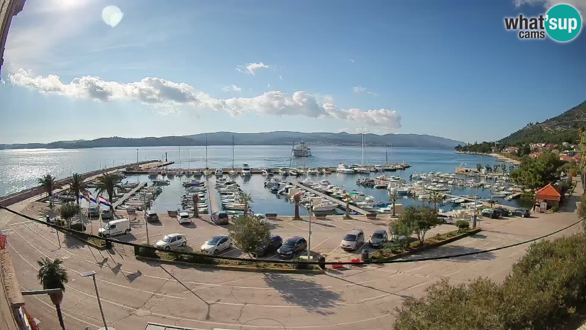 Webcam Sabbioncello Riva – Traghetto per Curzola in diretta