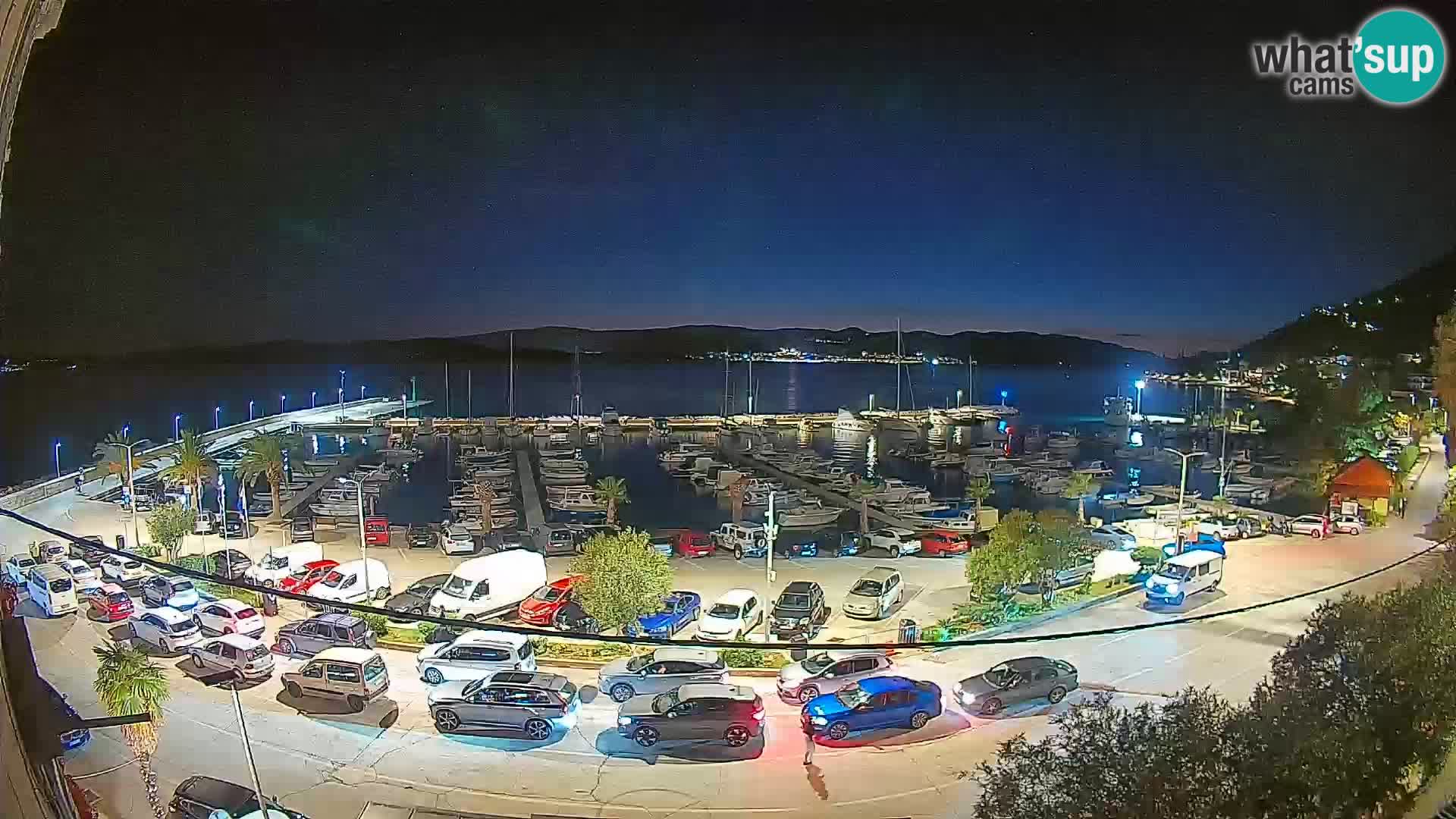 Spletna kamera Orebić Riva – Trajekt za Korčulo v živo