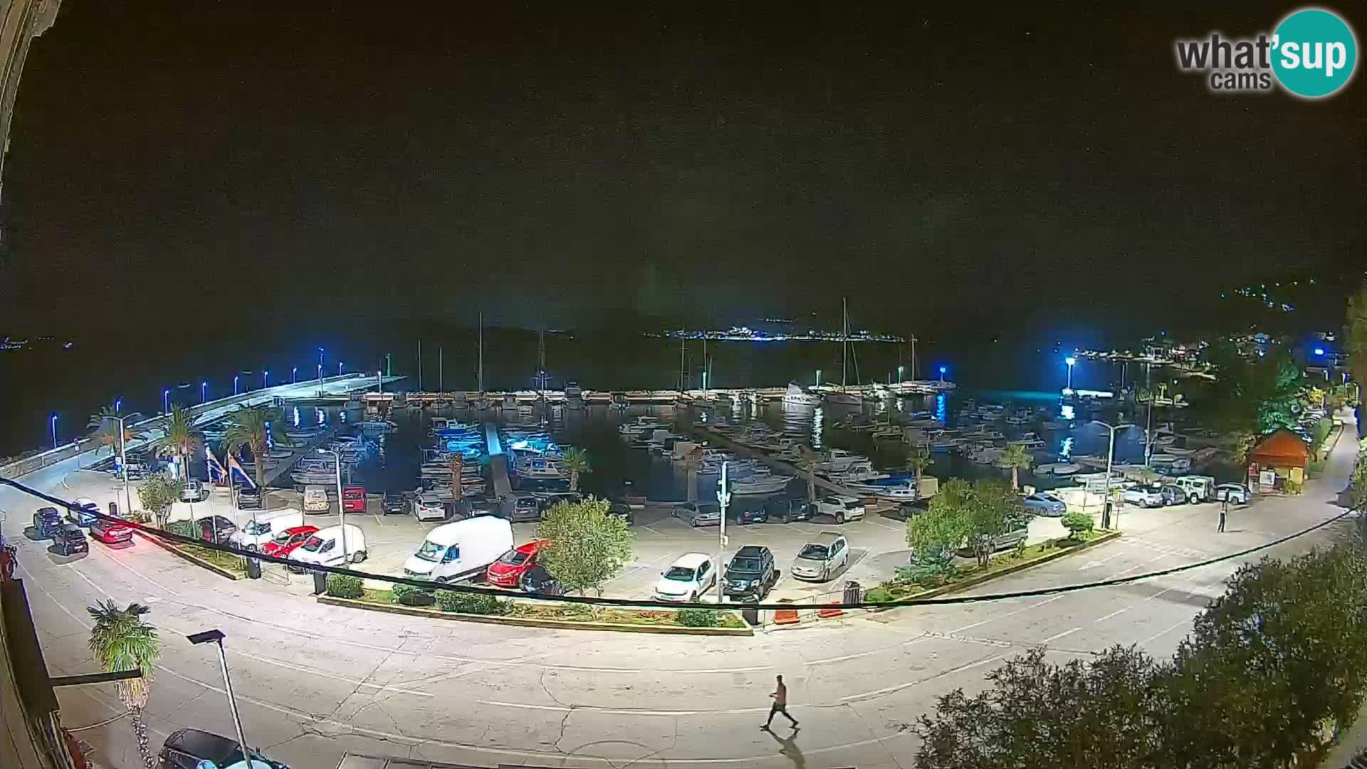 Webcam Orebić Riva – Ferry a Korčula en vivo