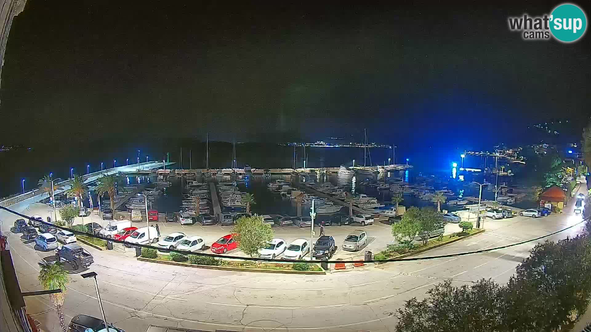 Webcam Orebić Riva – Ferry a Korčula en vivo