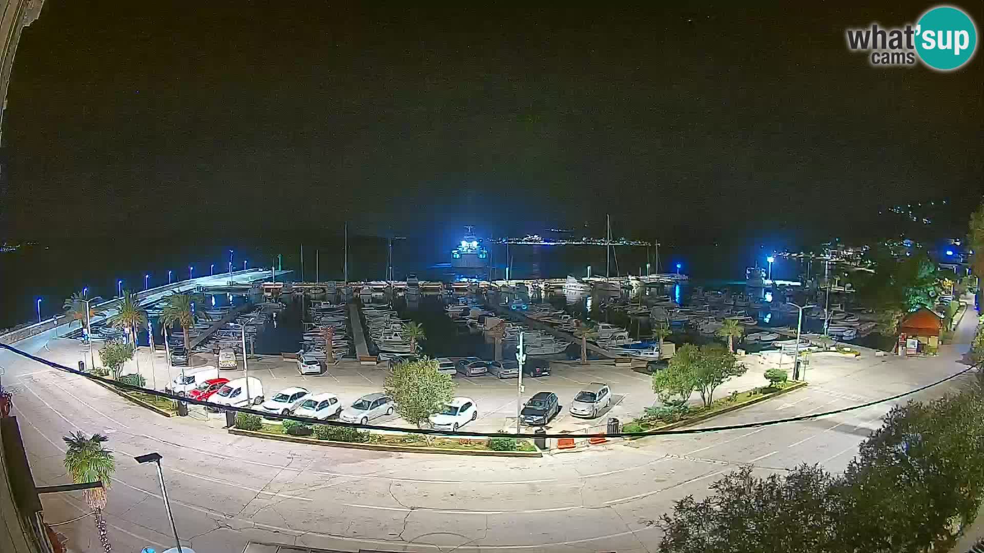 Webcam Orebić Riva – Ferry to Korčula Live