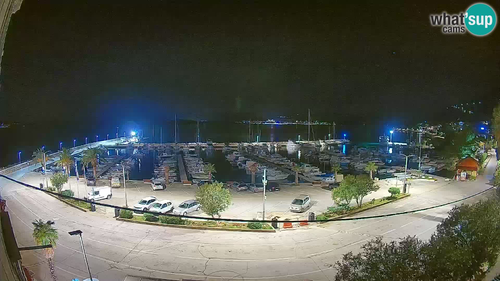 Webcam Orebić Riva – Ferry to Korčula Live