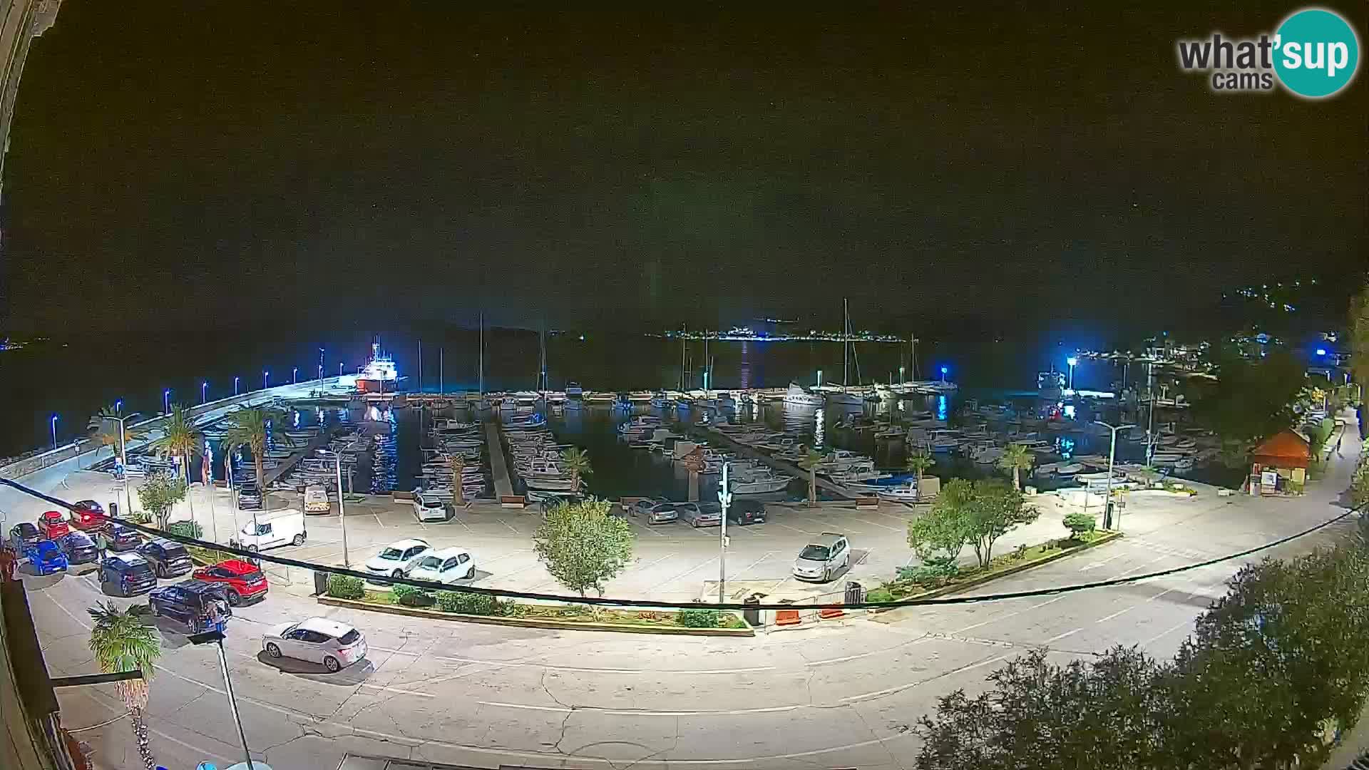 Webcam Orebić Uferpromenade – Fähre nach Korčula Live