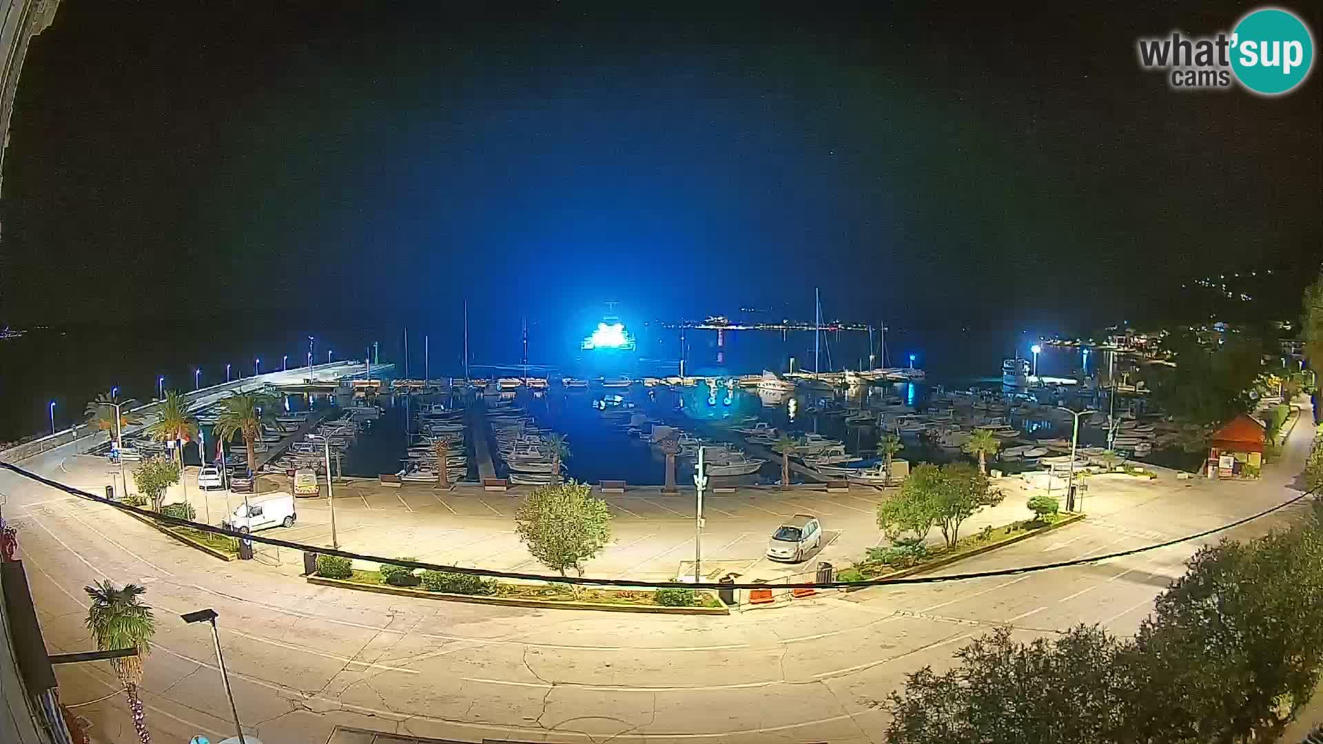 Webcam Orebić Riva – Ferry vers Korčula en direct
