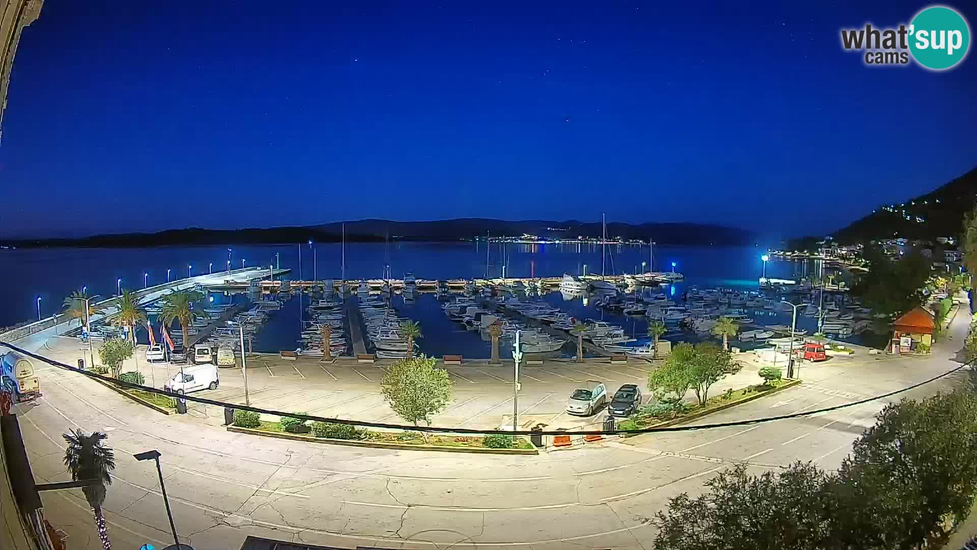 Webcam Orebić Riva – Ferry vers Korčula en direct