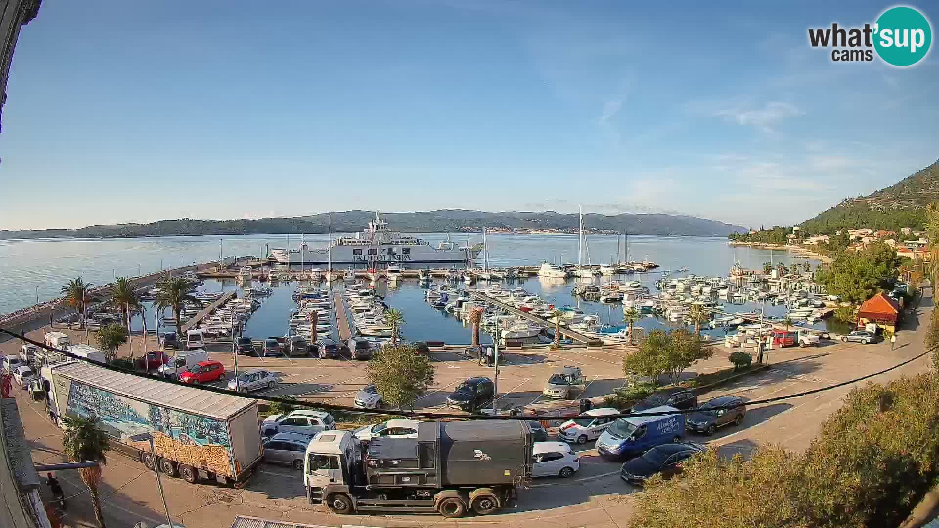 Webcam Sabbioncello Riva – Traghetto per Curzola in diretta