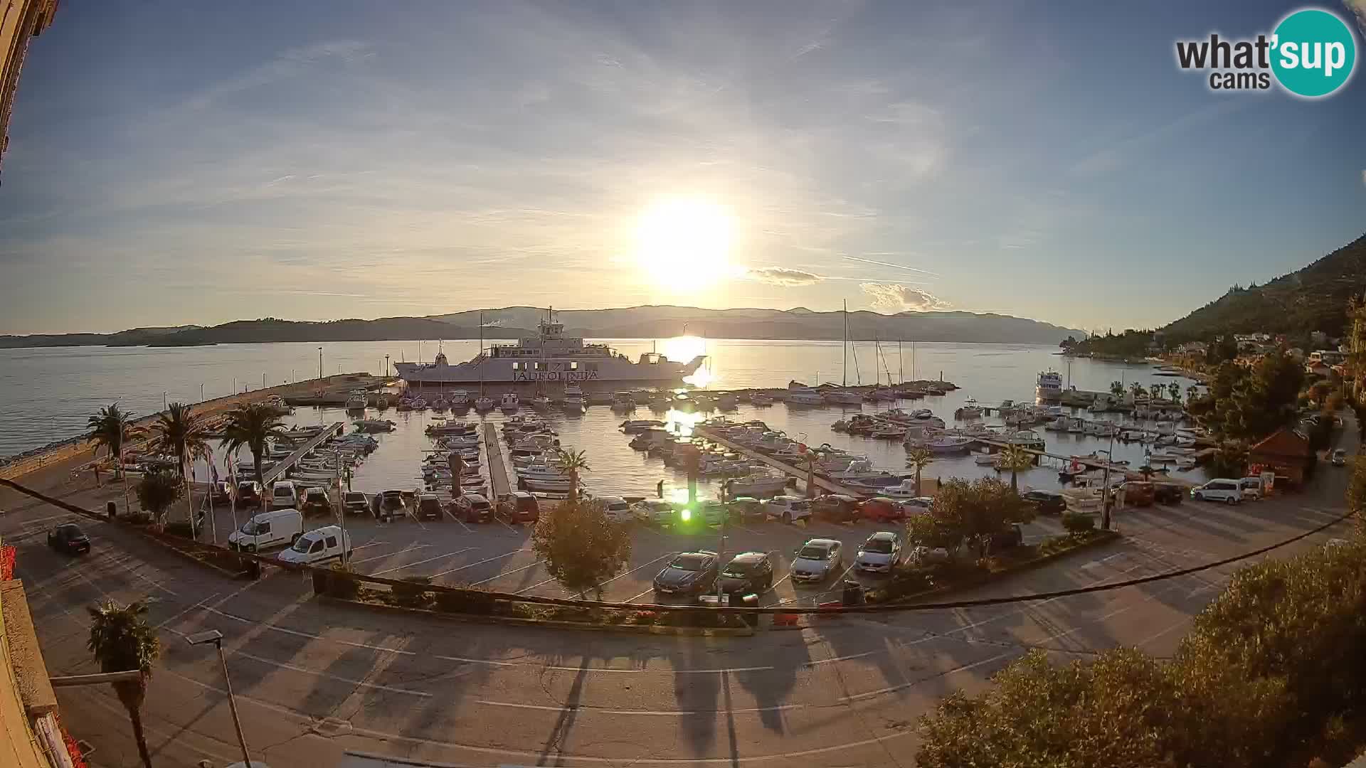 Webcam Sabbioncello Riva – Traghetto per Curzola in diretta