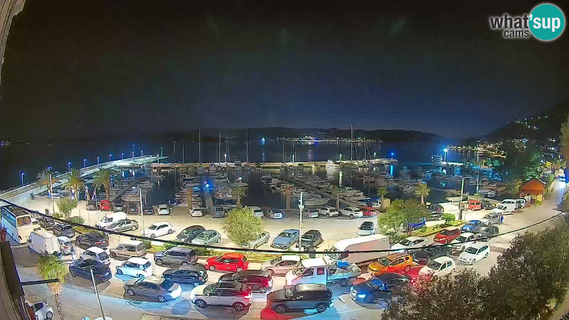 Webcam Orebić Uferpromenade – Fähre nach Korčula Live