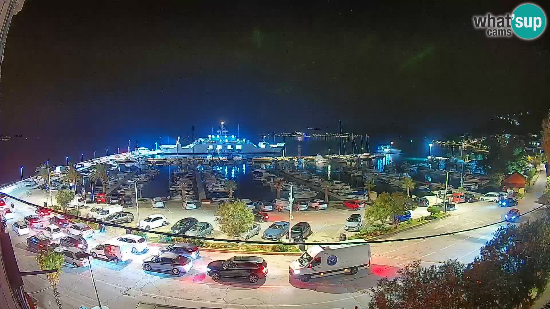 Webcam Orebić Riva – Ferry to Korčula Live