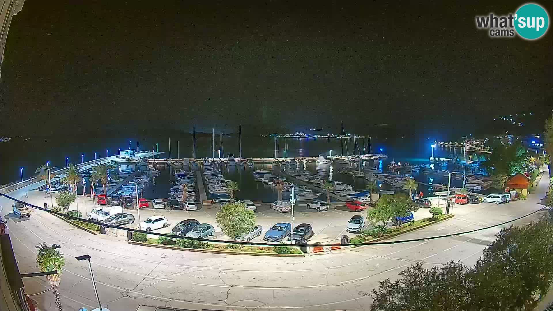 Webcam Orebić Riva – Ferry to Korčula Live