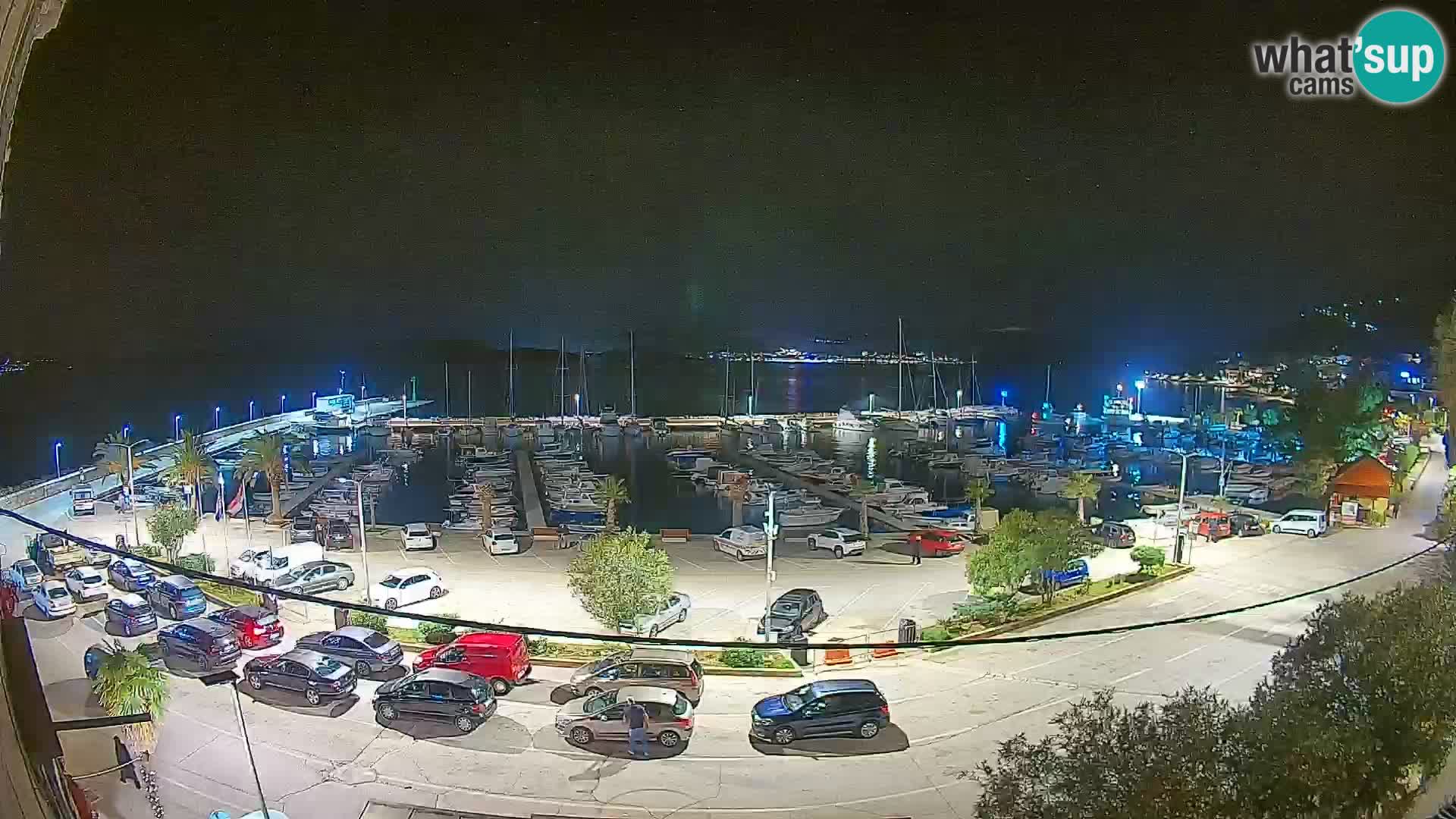 Webcam Orebić Riva – Ferry a Korčula en vivo