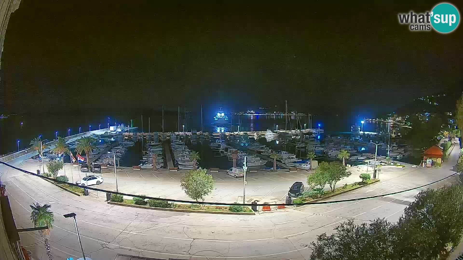 Webcam Orebić Riva – Ferry to Korčula Live