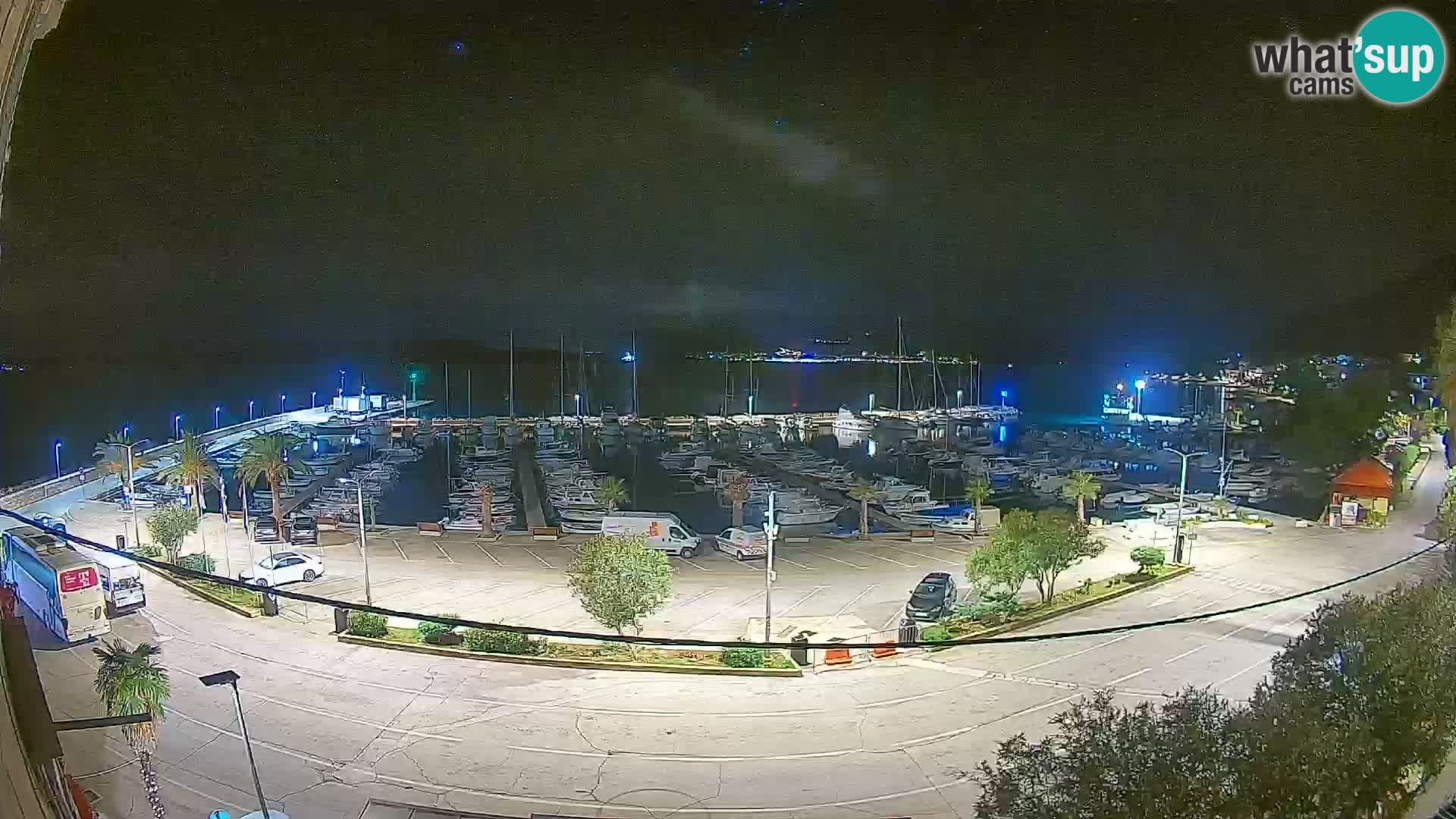 Webcam Orebić Riva – Ferry a Korčula en vivo