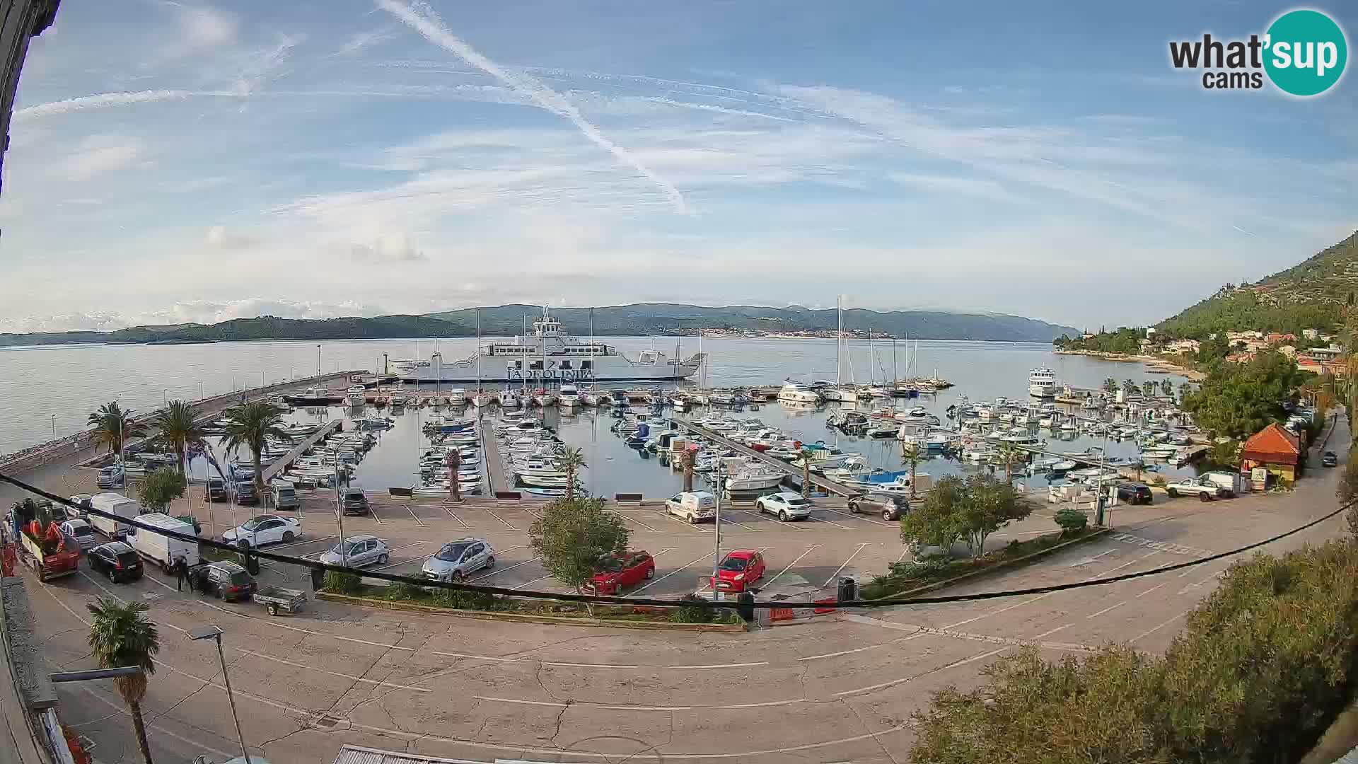 Webcam Sabbioncello Riva – Traghetto per Curzola in diretta