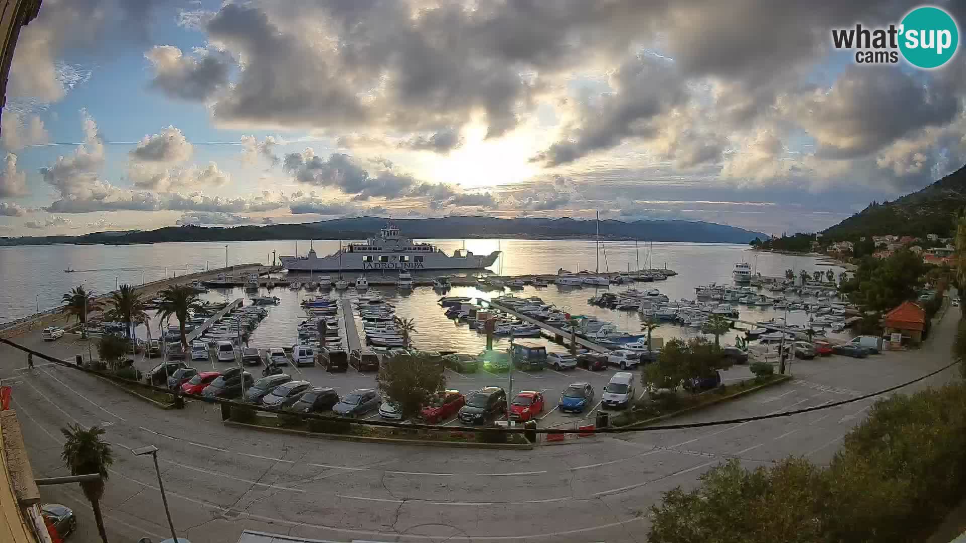 Webcam Sabbioncello Riva – Traghetto per Curzola in diretta