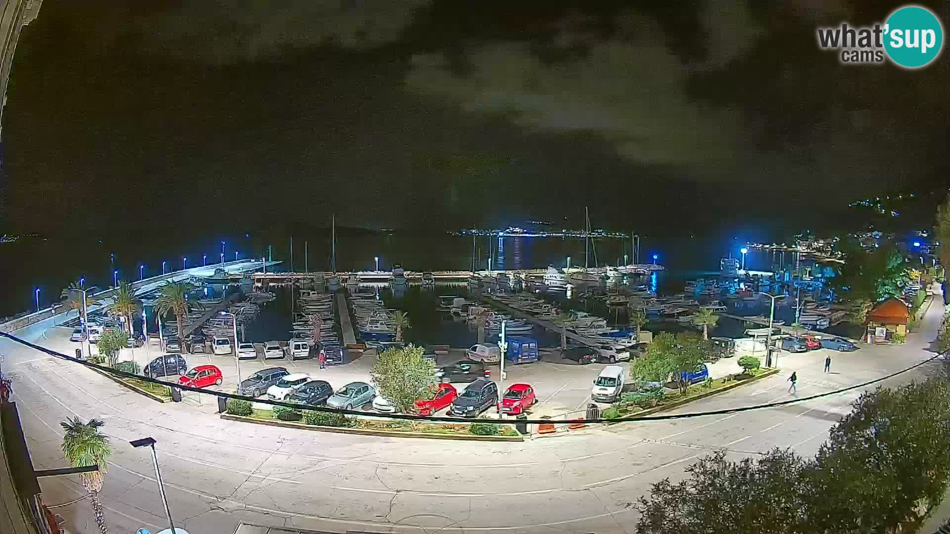 Webcam Orebić Riva – Ferry to Korčula Live