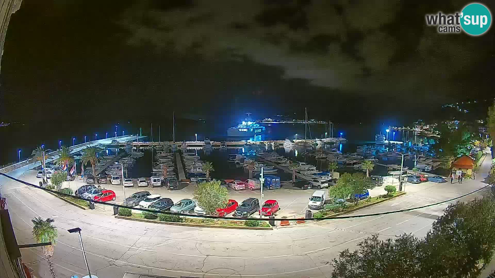 Webcam Orebić Riva – Ferry to Korčula Live