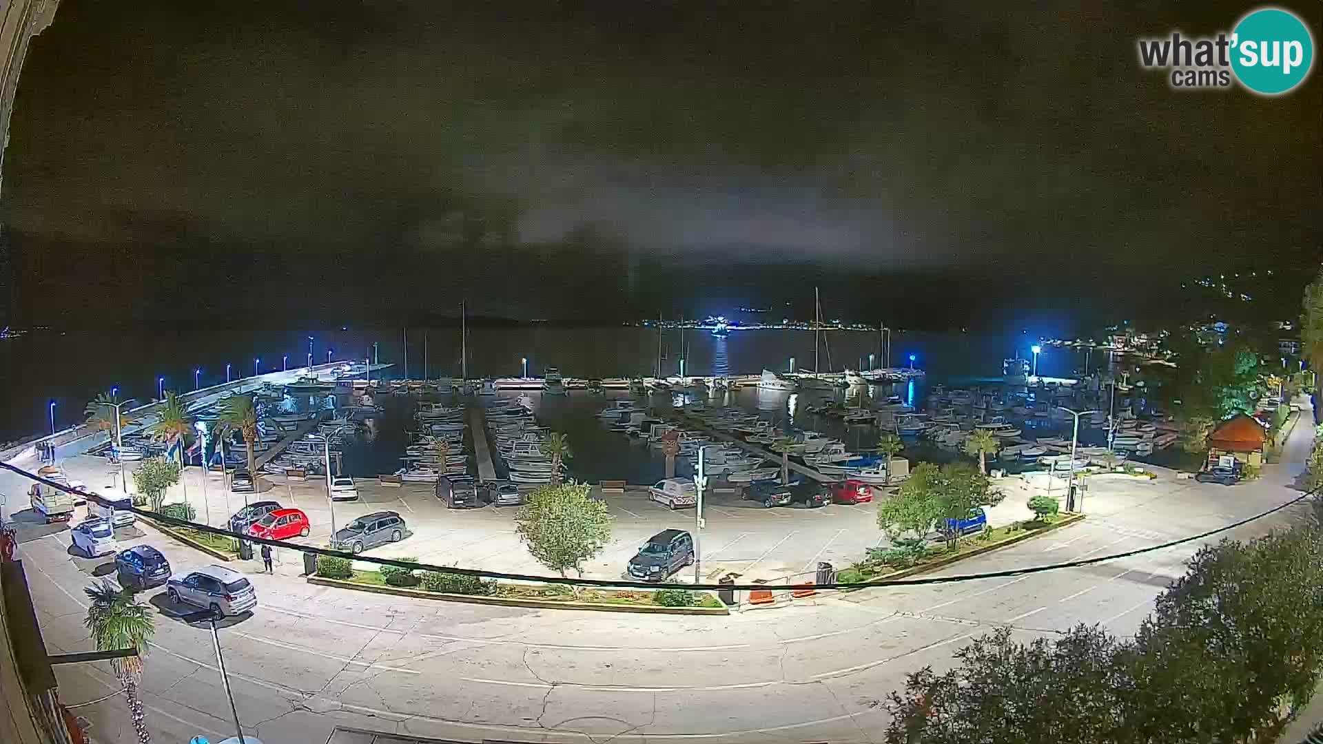 Webcam Orebić Riva – Ferry to Korčula Live