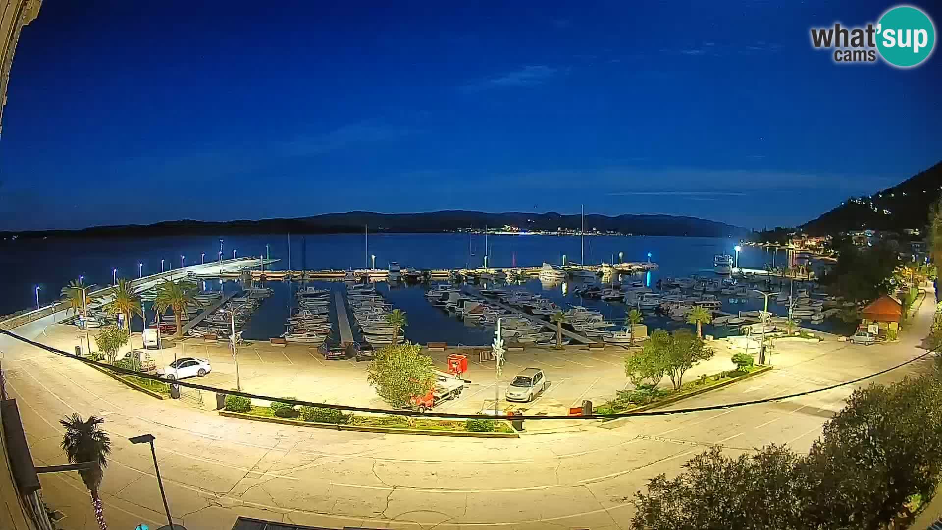 Webcam Orebić Riva – Ferry vers Korčula en direct