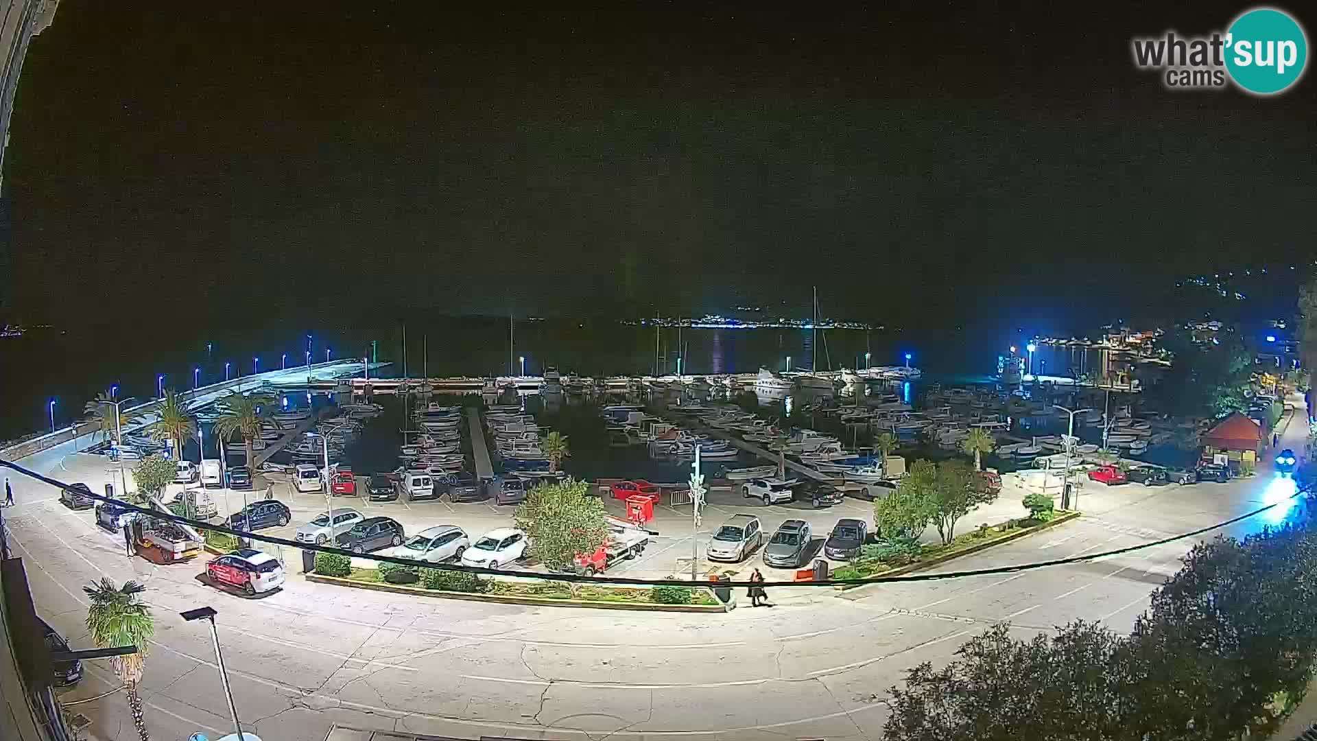 Webcam Orebić Riva – Ferry a Korčula en vivo