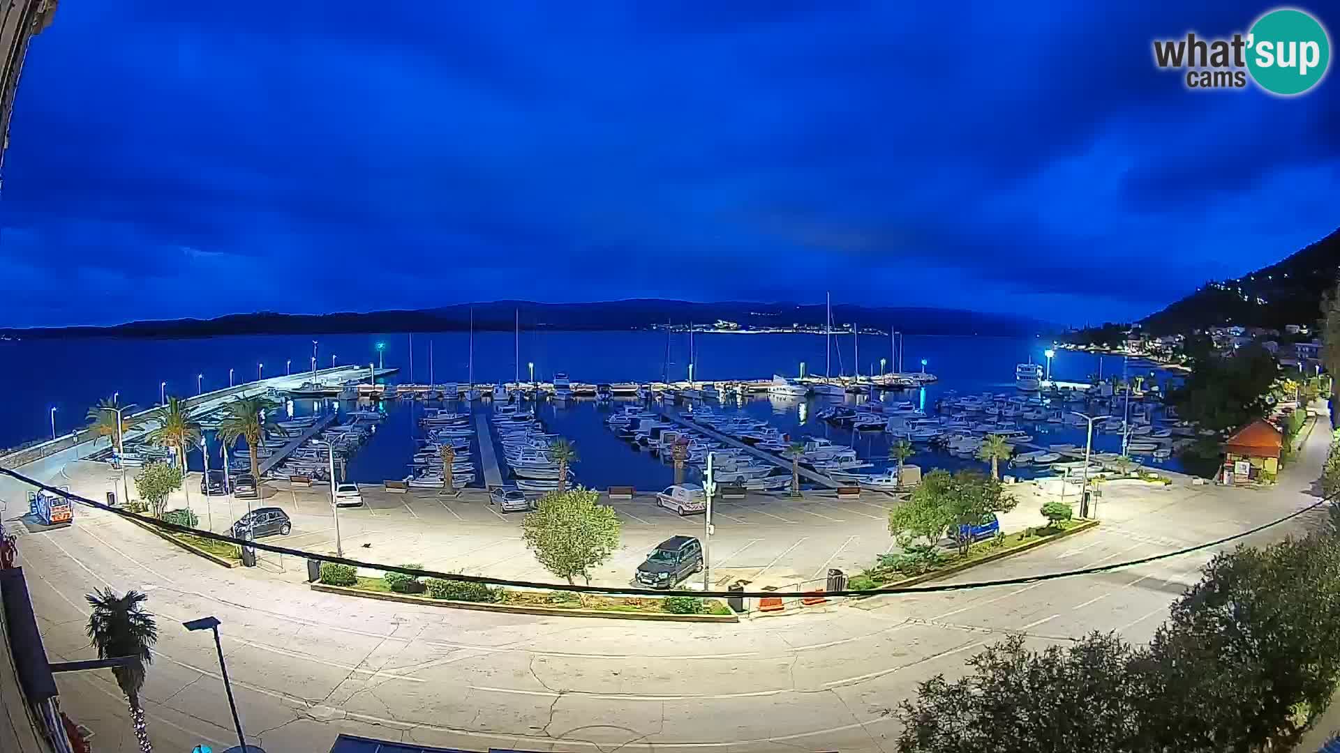 Webcam Orebić Riva – Ferry to Korčula Live