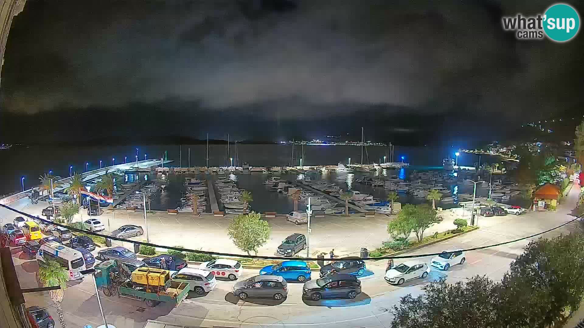 Spletna kamera Orebić Riva – Trajekt za Korčulo v živo