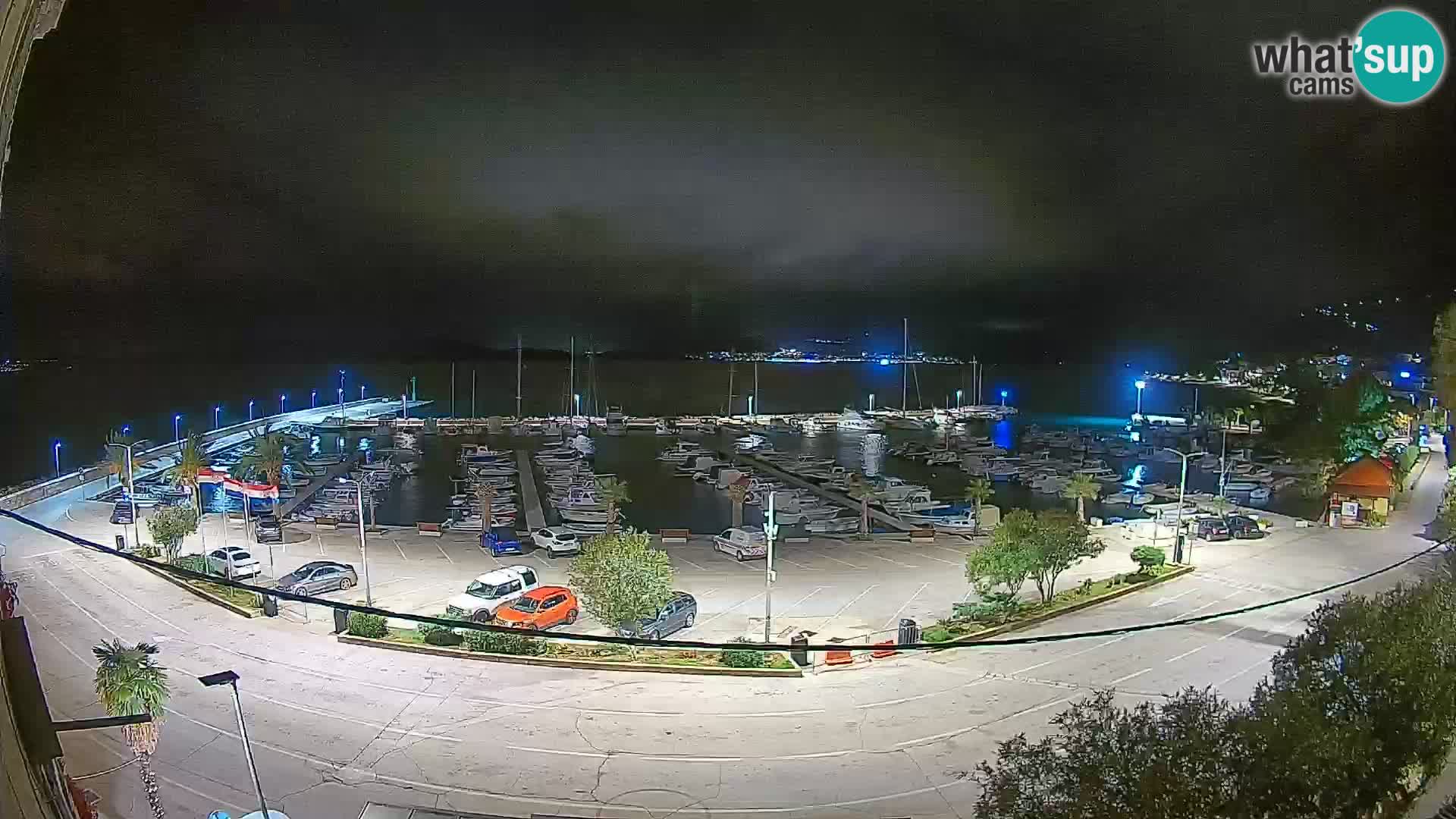 Webcam Orebić Riva – Ferry a Korčula en vivo