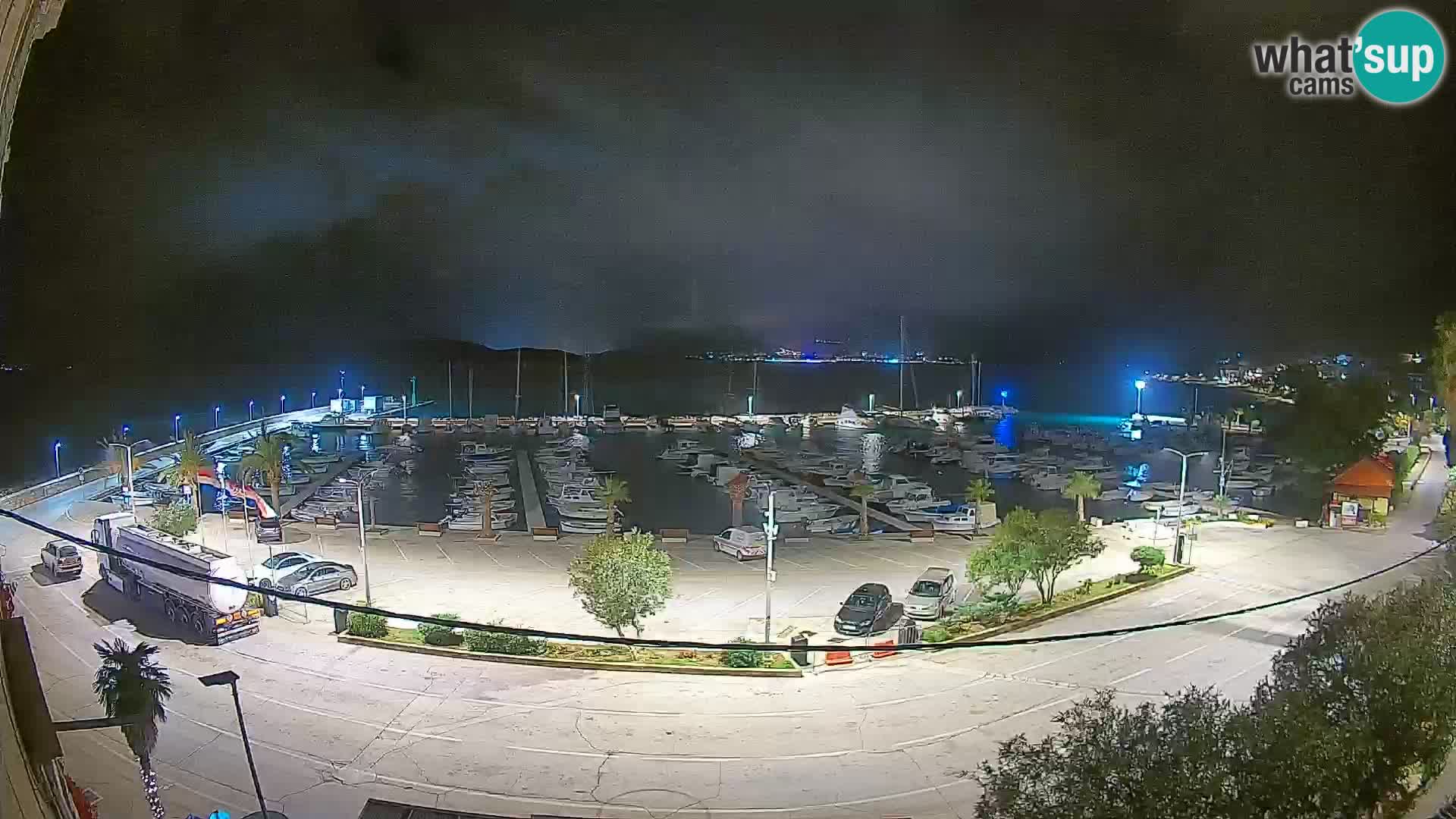 Webcam Orebić Riva – Ferry to Korčula Live