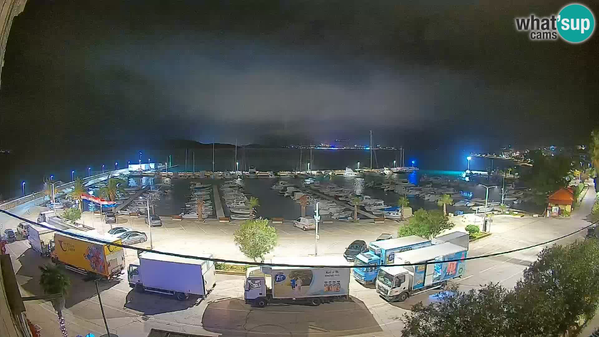 Webcam Orebić Riva – Ferry to Korčula Live