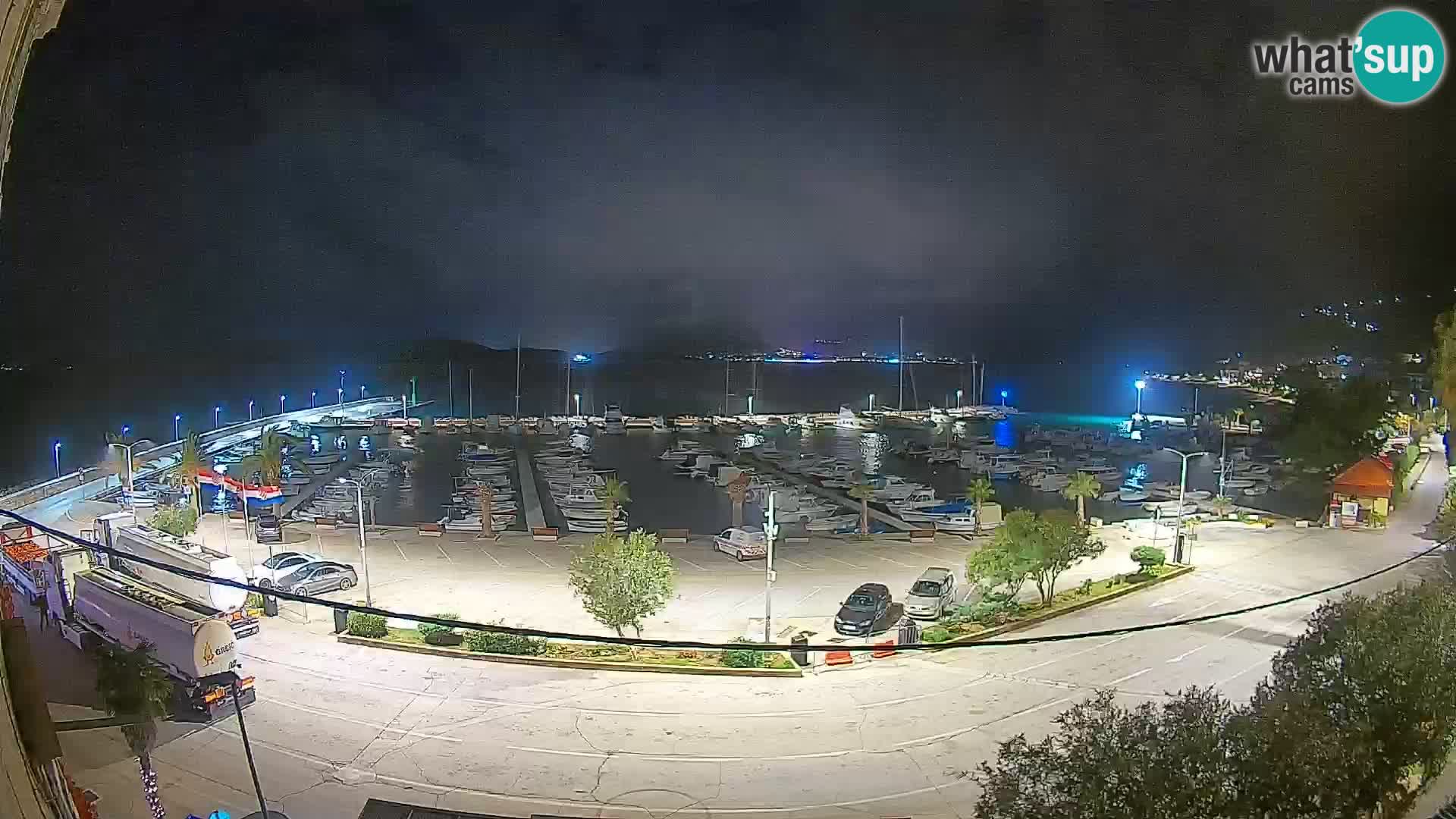 Webcam Orebić Uferpromenade – Fähre nach Korčula Live