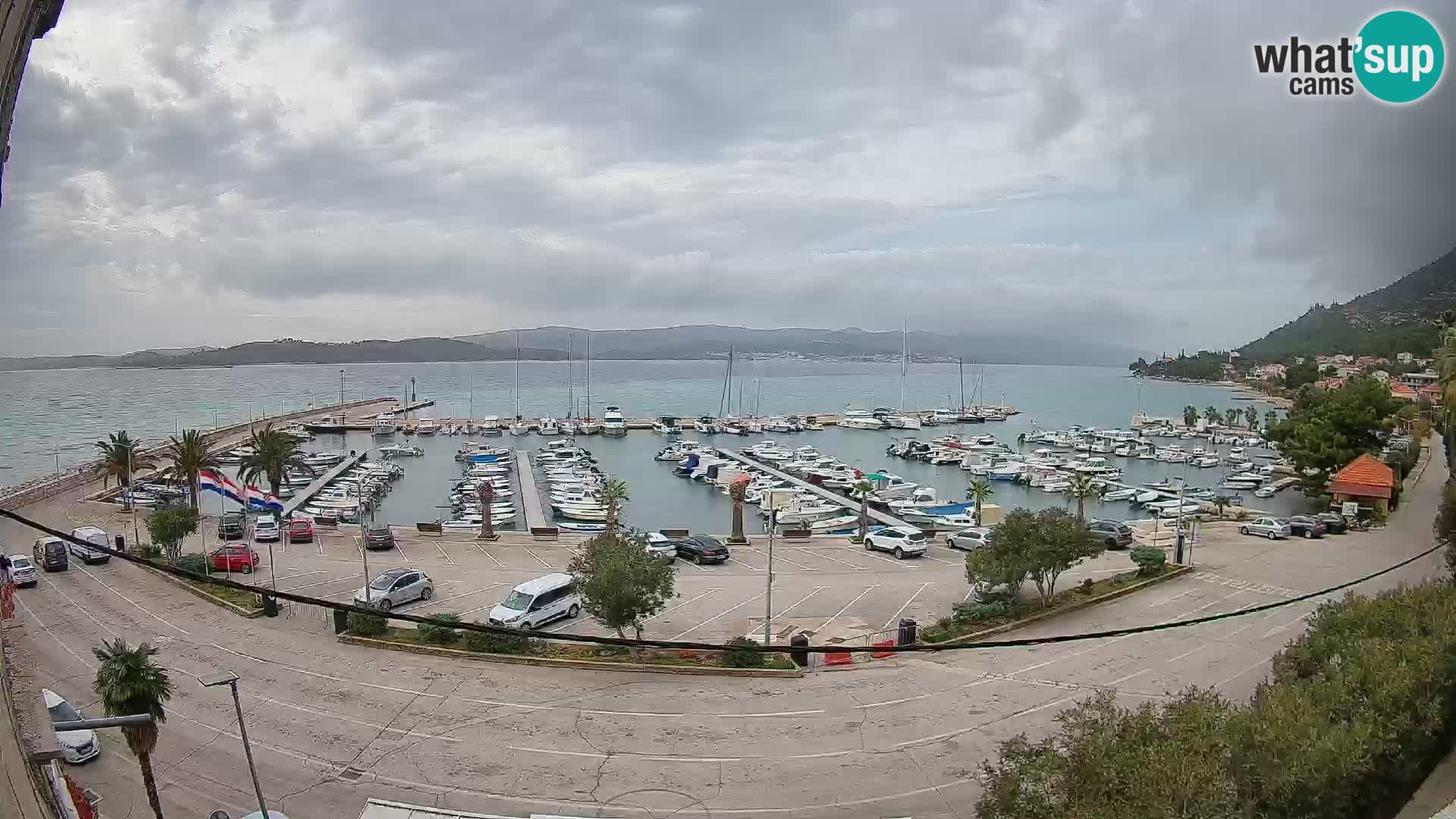 Webcam Orebić Uferpromenade – Fähre nach Korčula Live