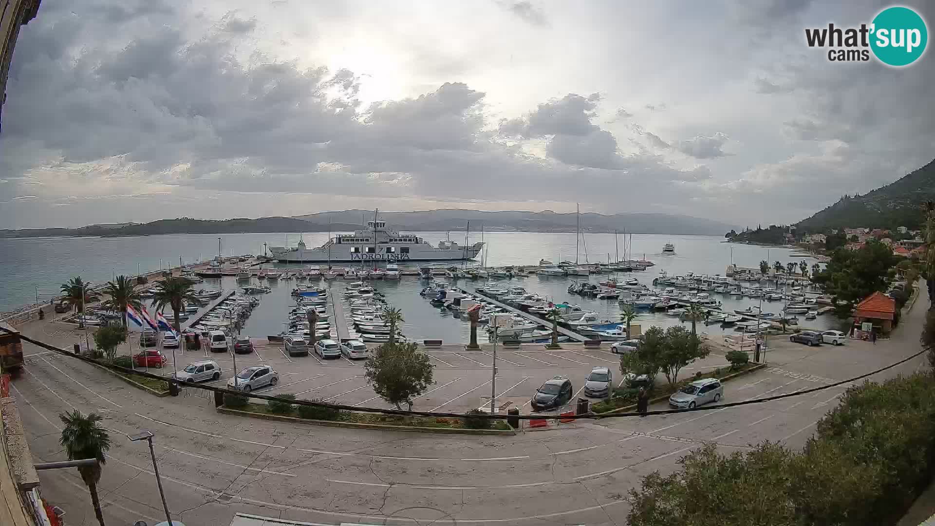 Webcam Sabbioncello Riva – Traghetto per Curzola in diretta