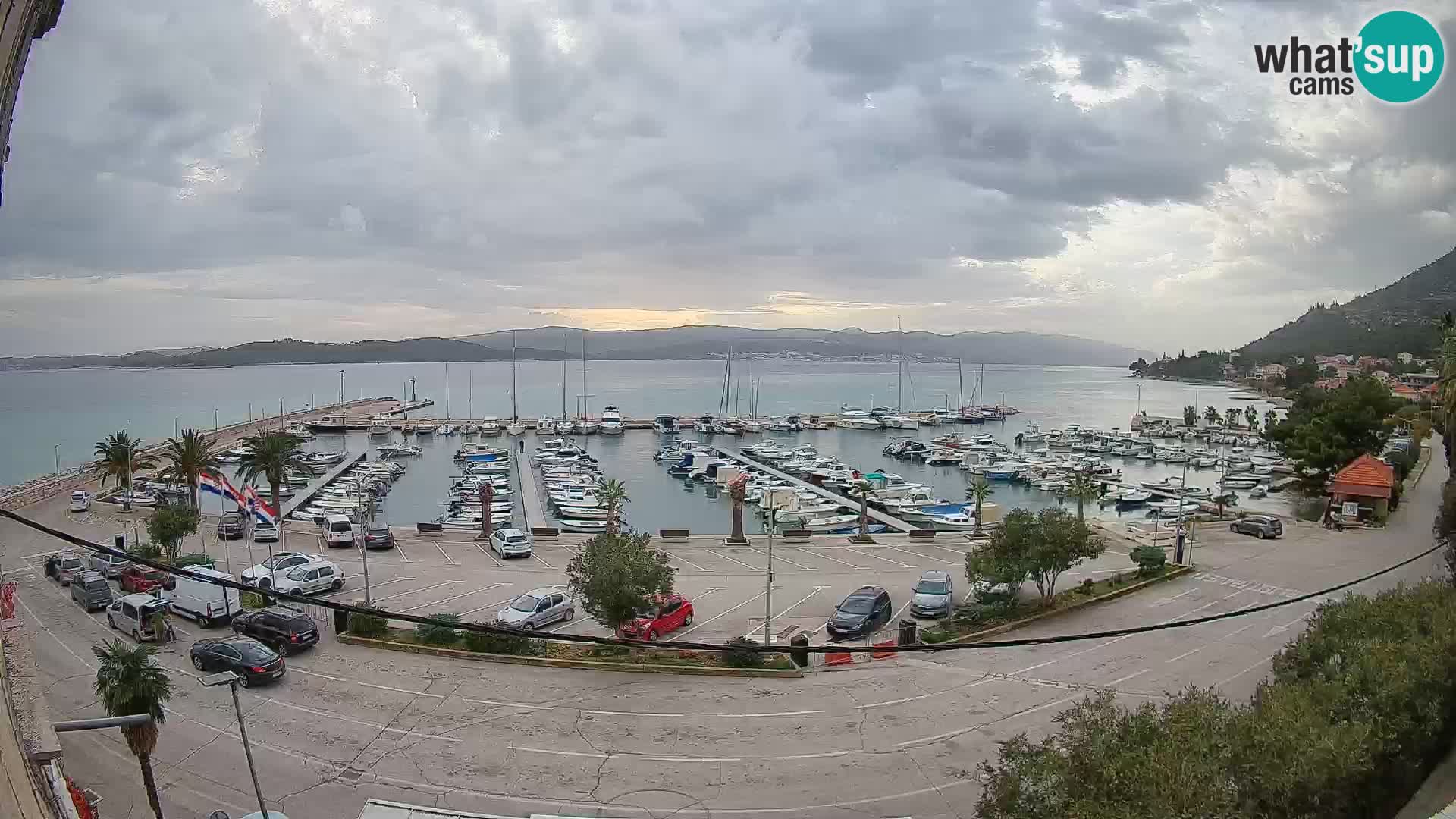 Webcam Orebić Riva – Ferry a Korčula en vivo