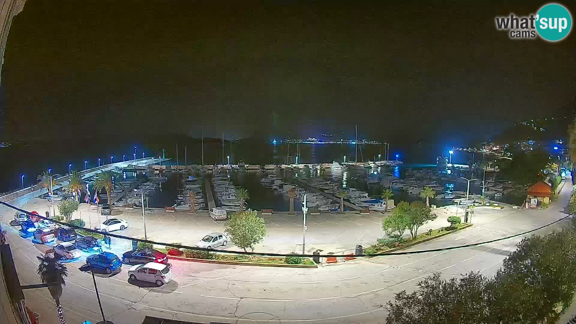 Webcam Orebić Riva – Ferry to Korčula Live