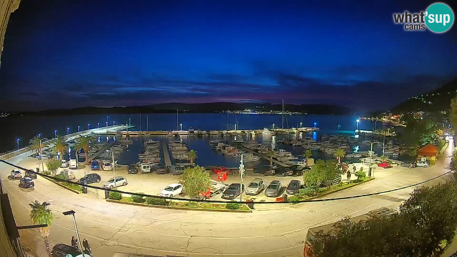 Webcam Orebić Uferpromenade – Fähre nach Korčula Live