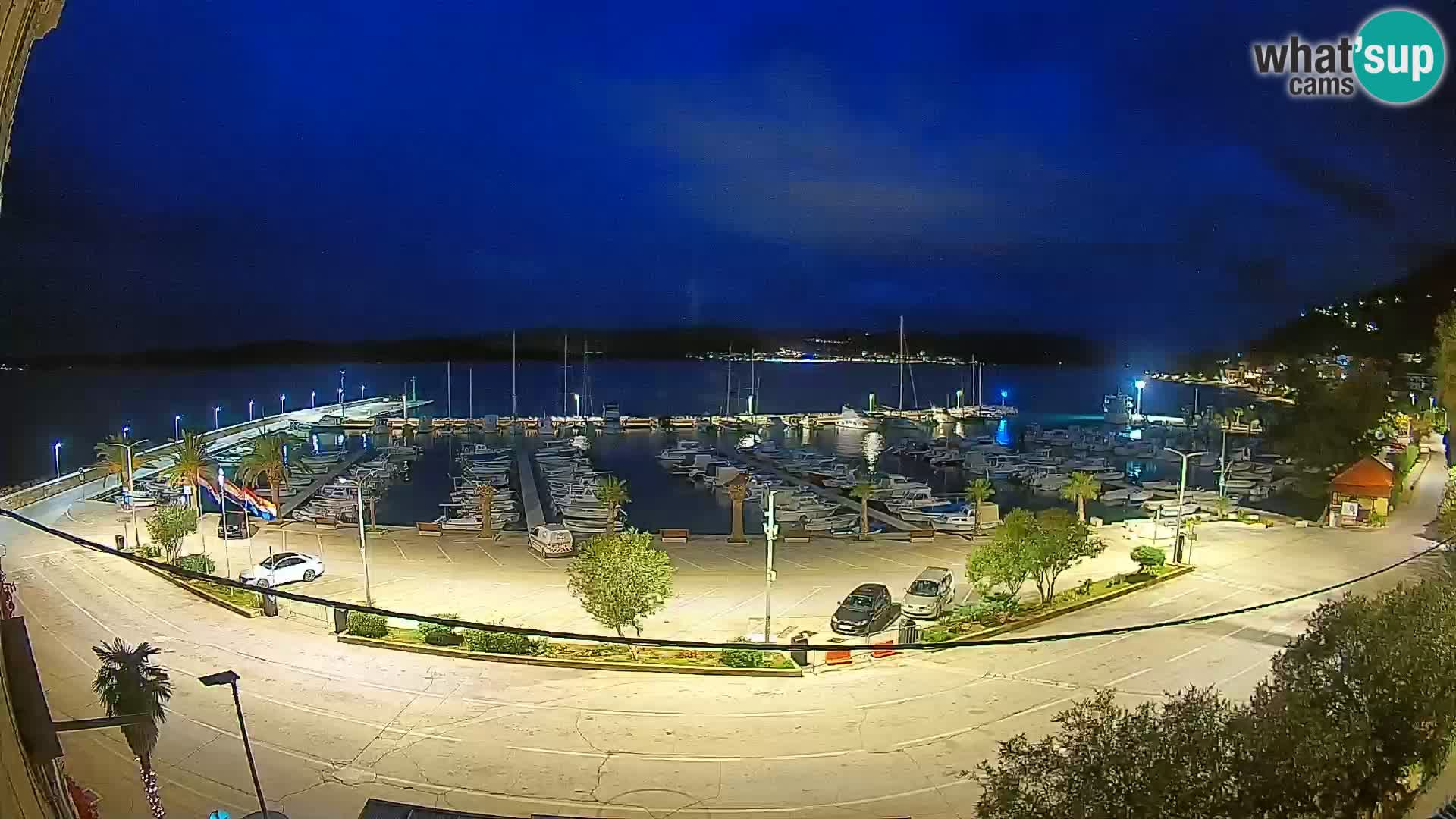 Webcam Orebić Uferpromenade – Fähre nach Korčula Live