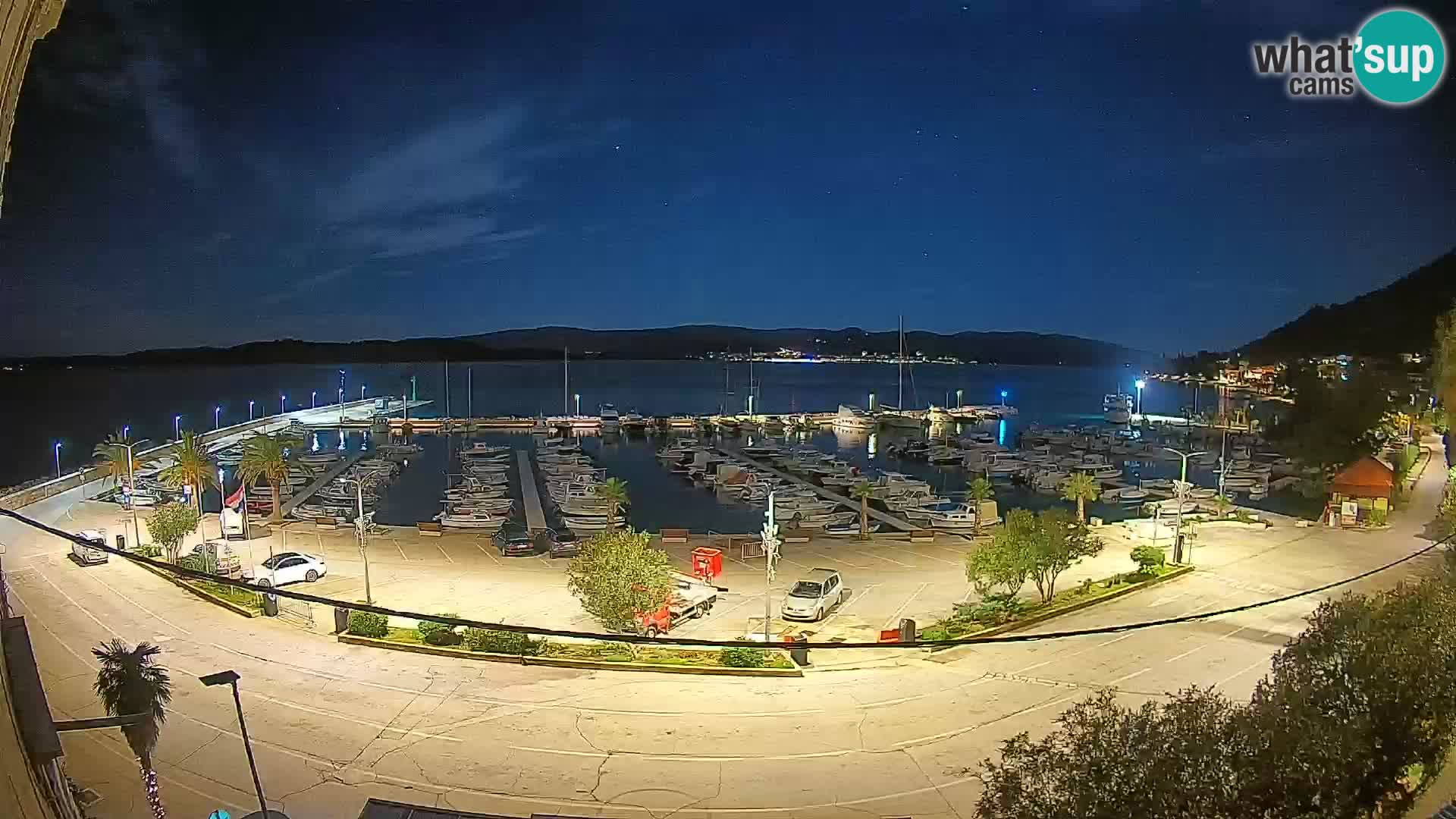 Webcam Orebić Riva – Ferry to Korčula Live