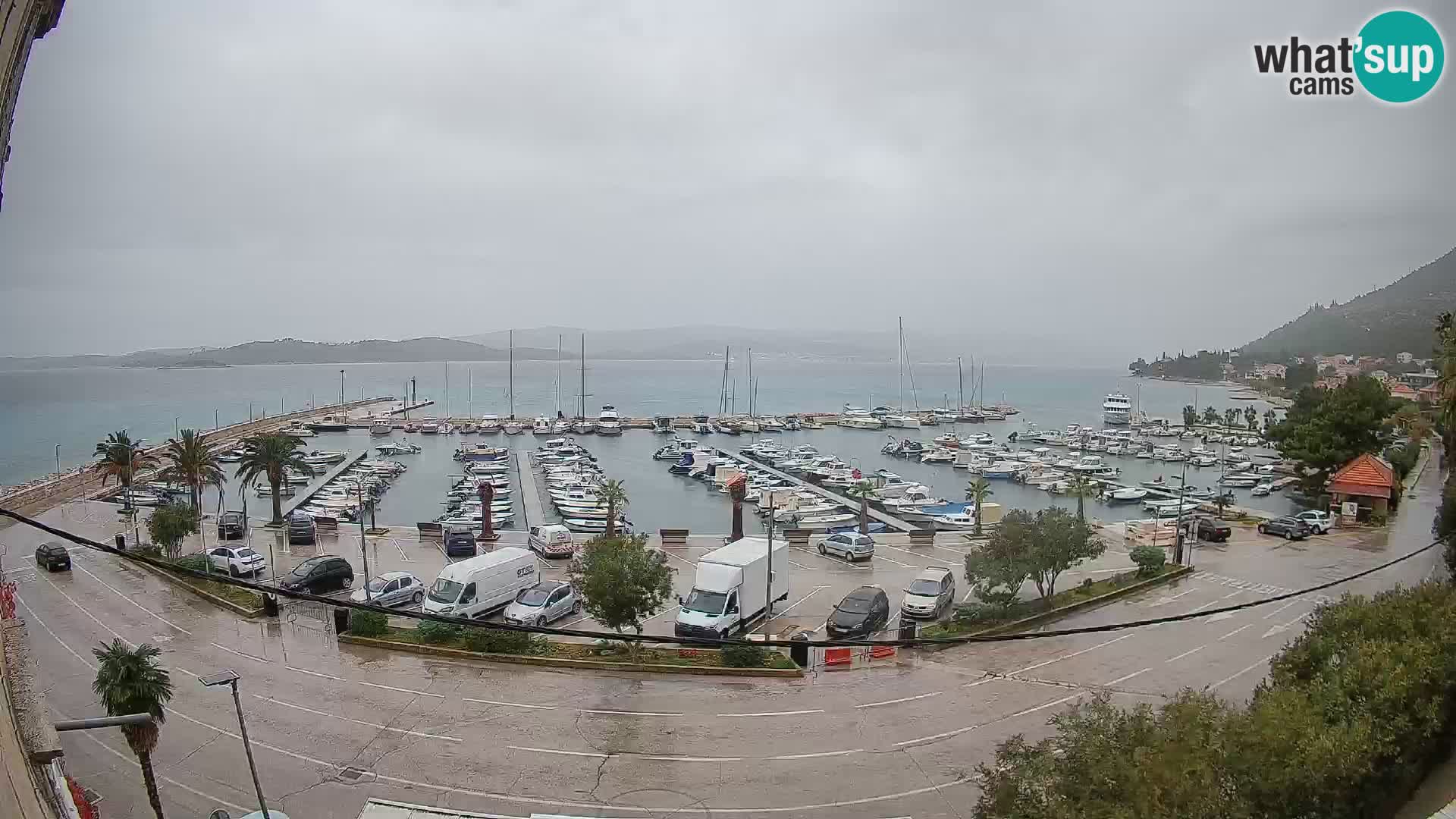 Webcam Orebić Riva – Ferry to Korčula Live