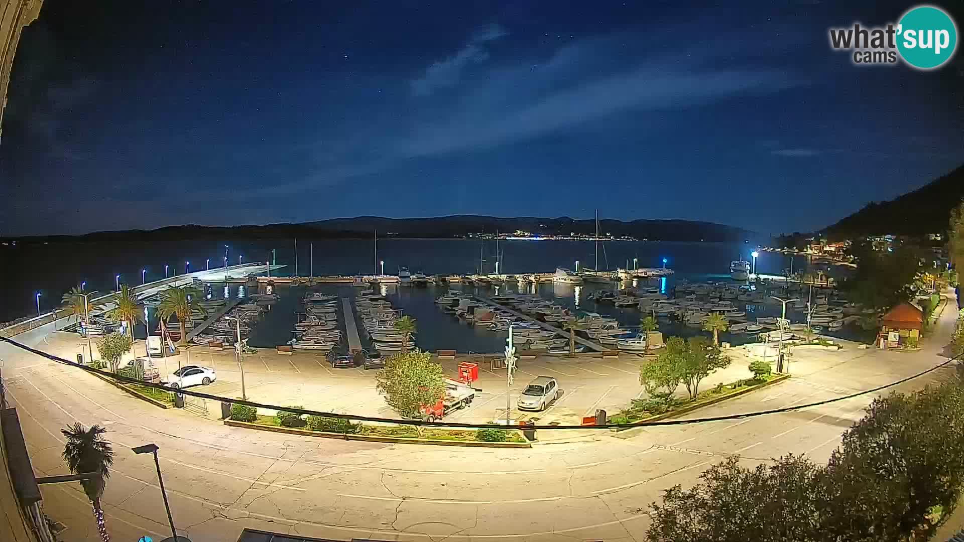 Webcam Orebić Uferpromenade – Fähre nach Korčula Live