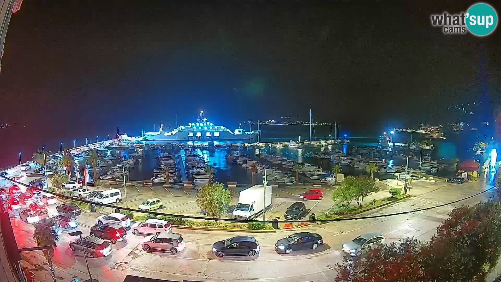 Webcam Orebić Riva – Ferry vers Korčula en direct