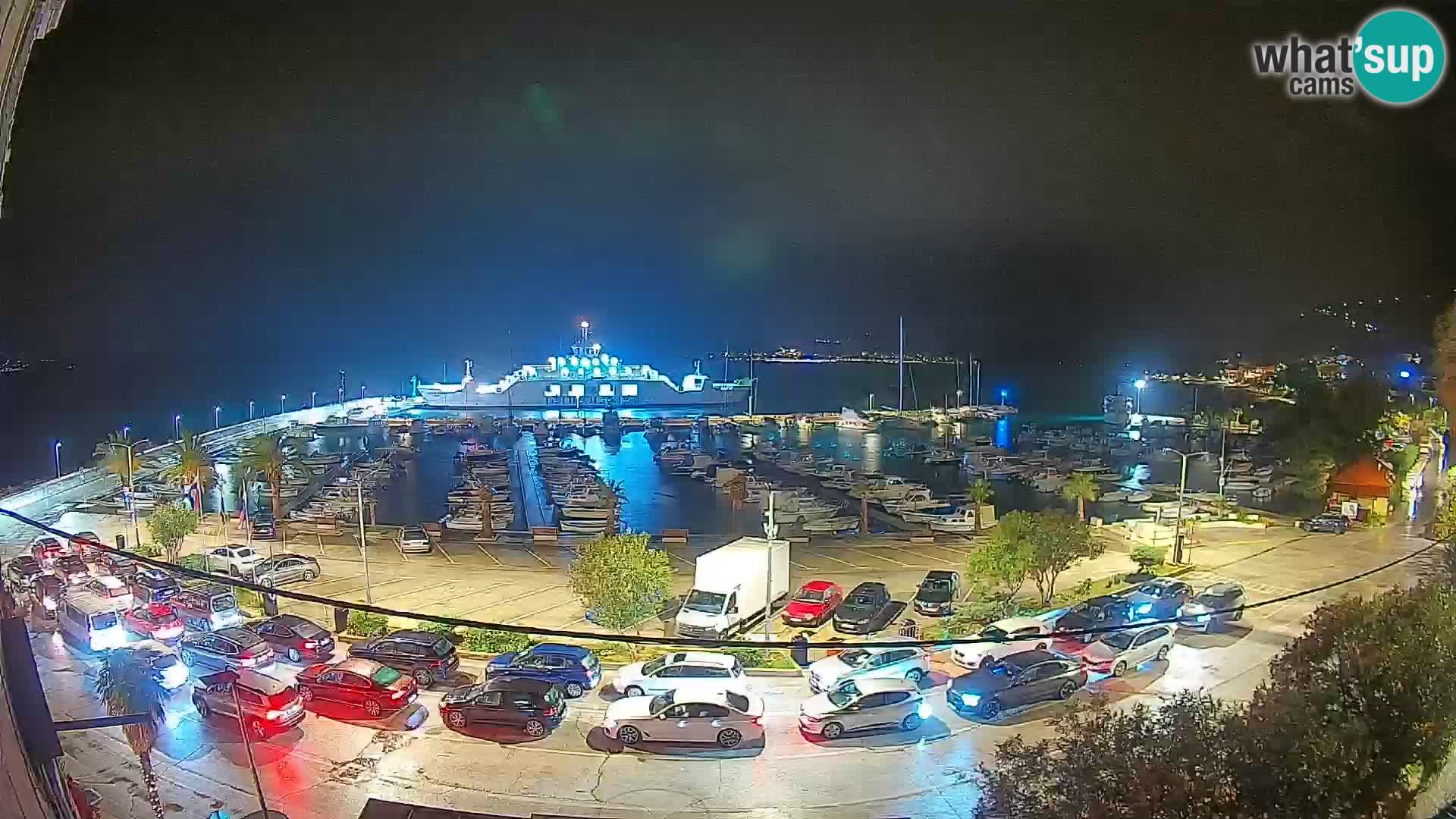 Webcam Orebić Riva – Ferry to Korčula Live