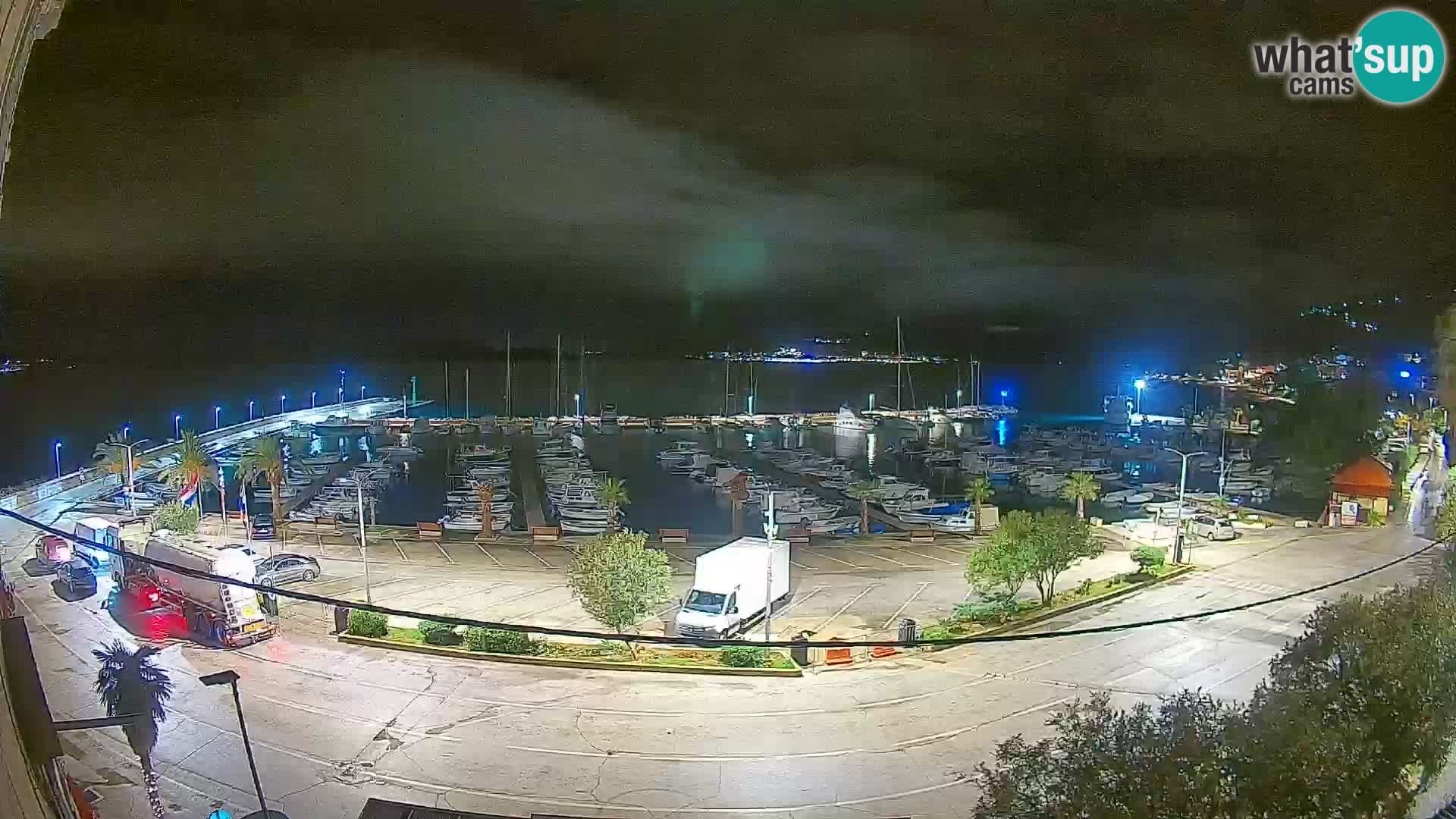 Webcam Orebić Riva – Ferry to Korčula Live