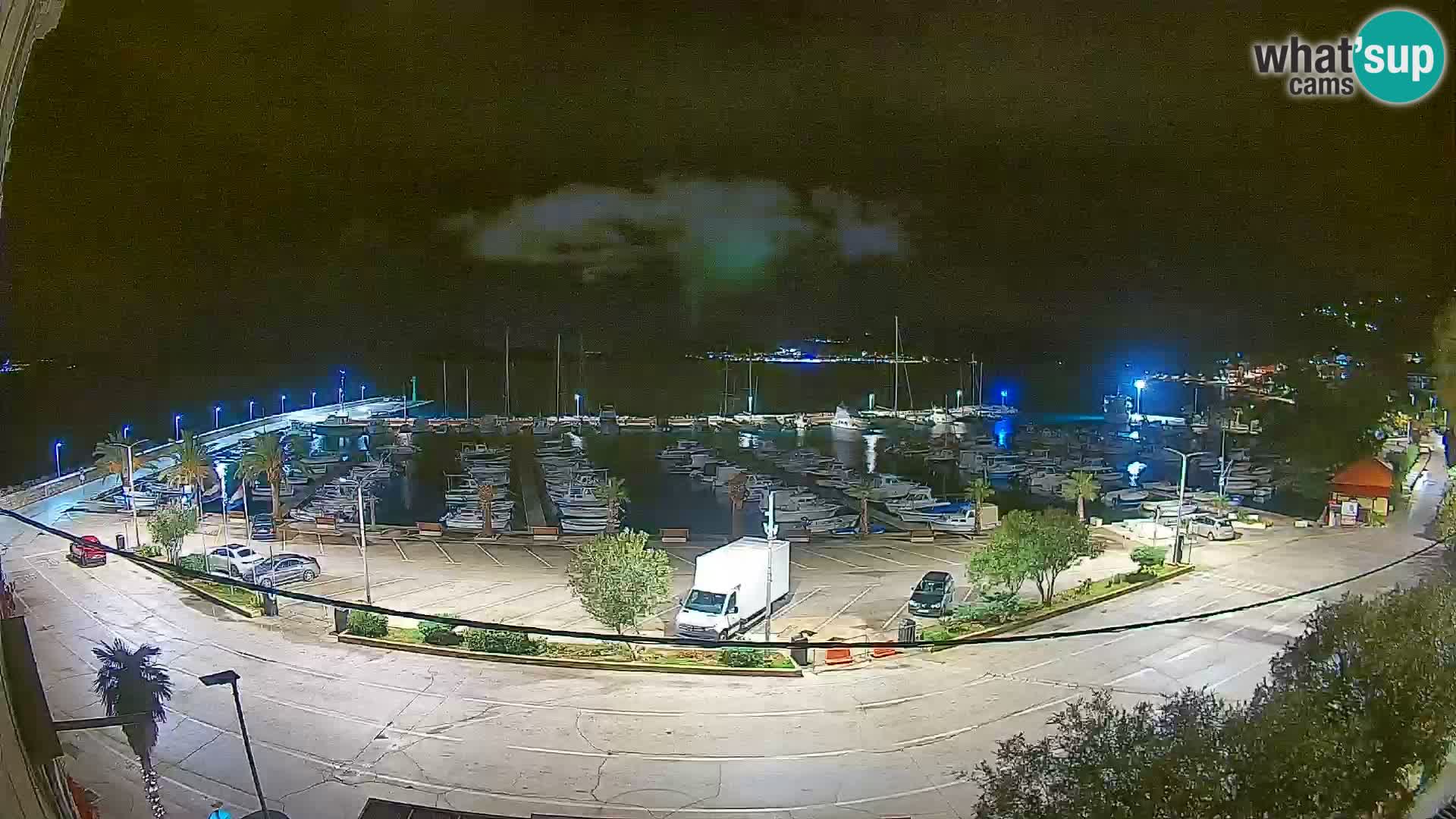 Webcam Orebić Riva – Ferry to Korčula Live