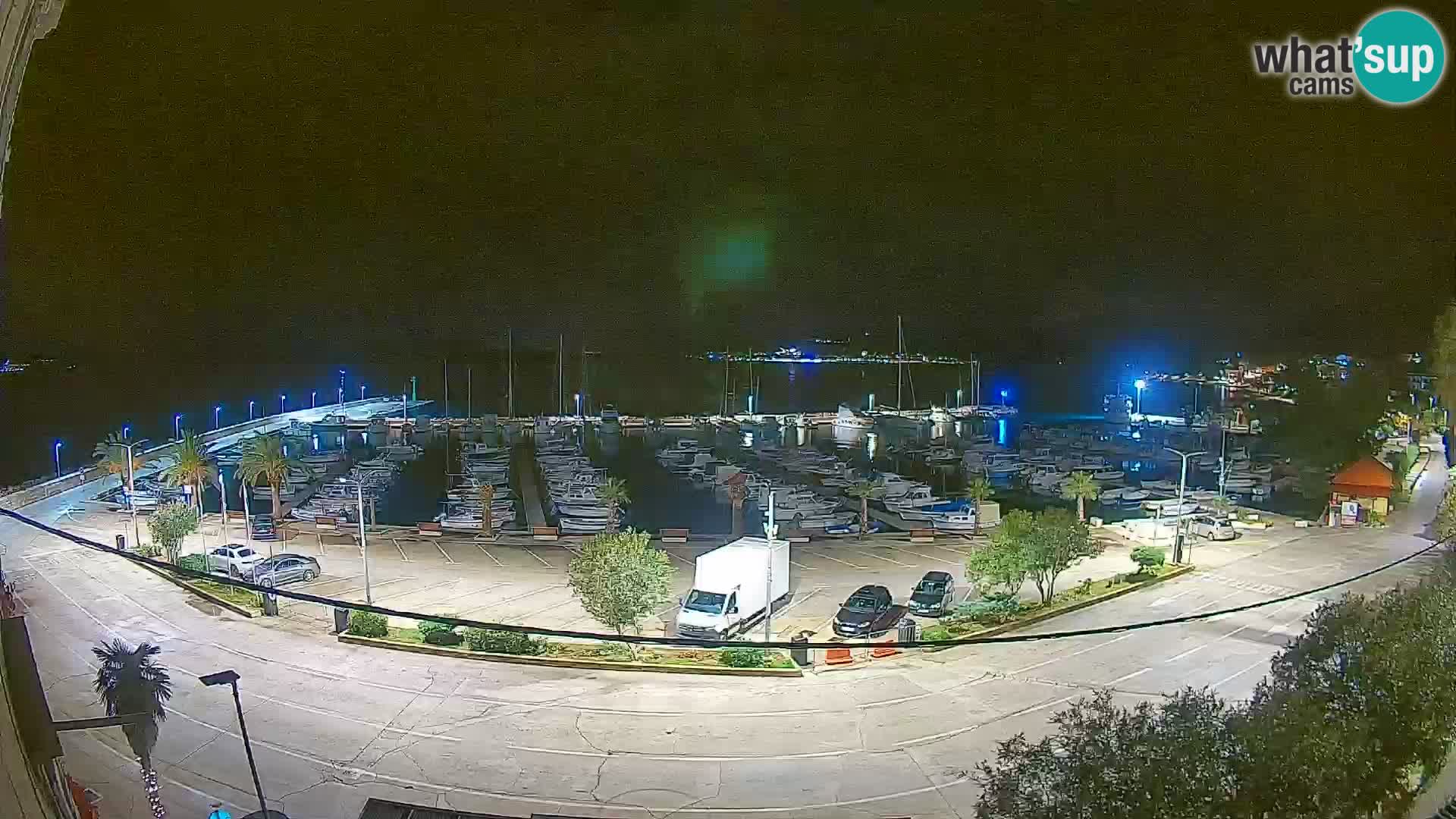 Webcam Orebić Riva – Ferry a Korčula en vivo