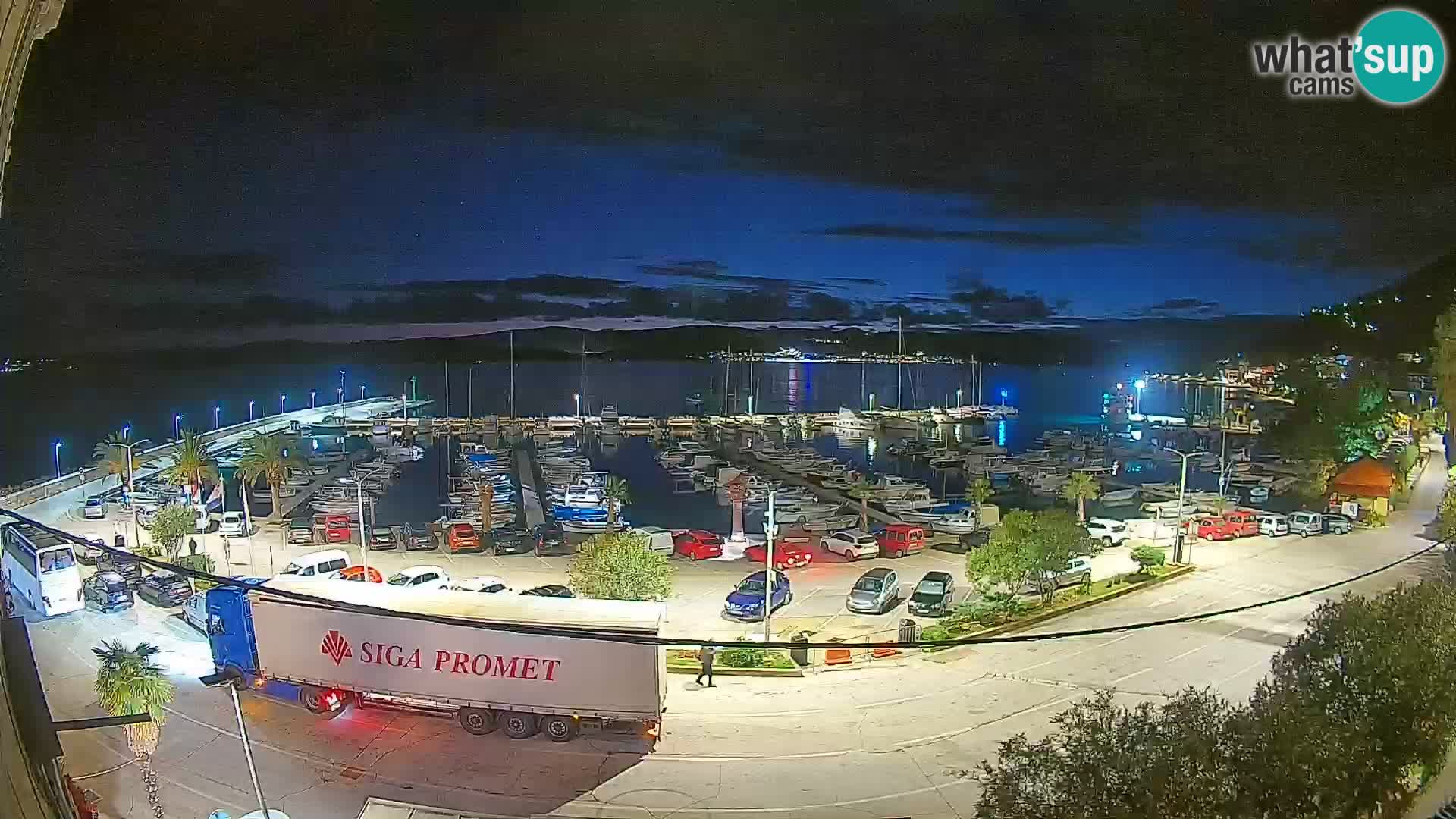 Webcam Orebić Riva – Ferry to Korčula Live