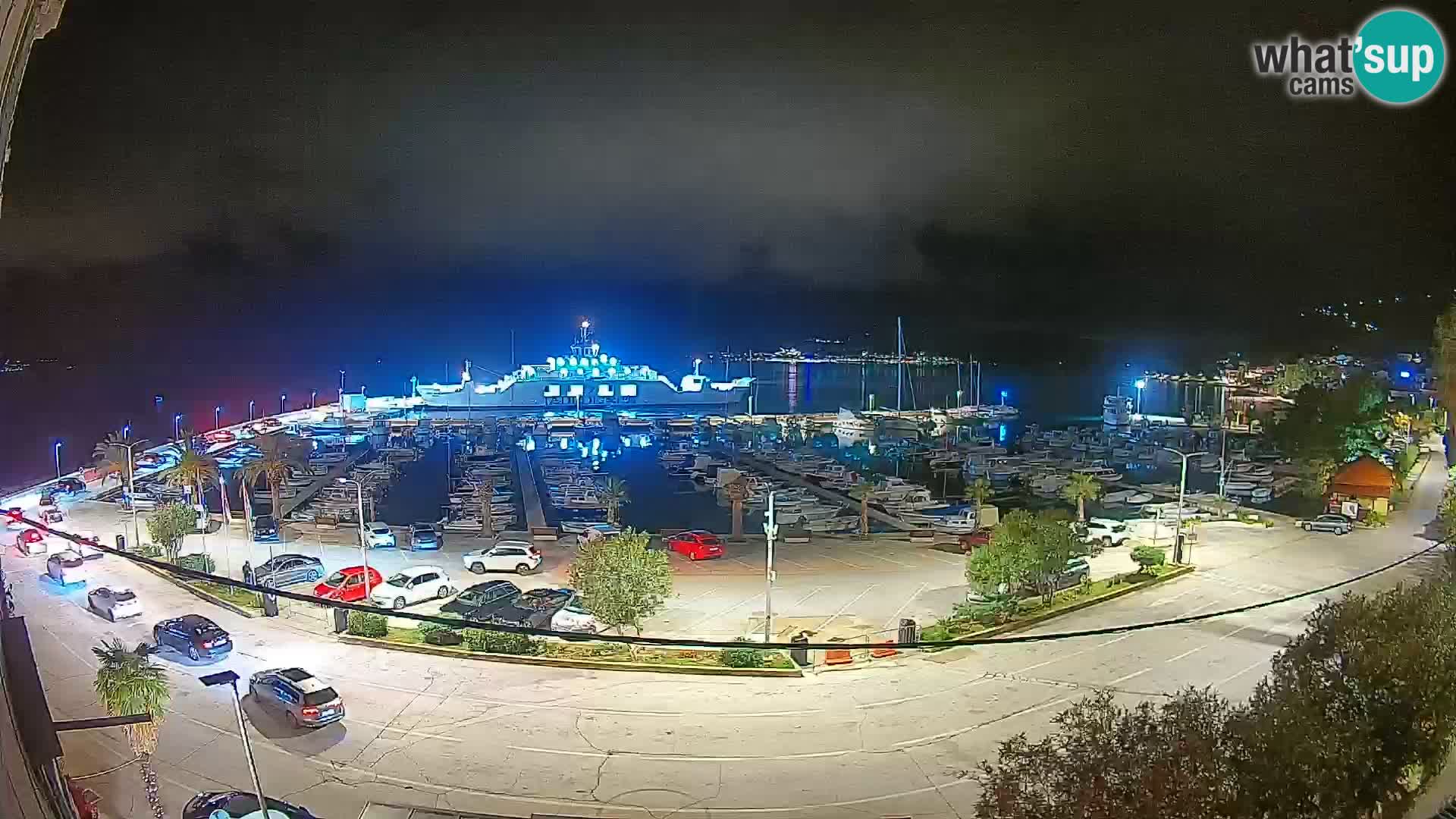 Webcam Orebić Uferpromenade – Fähre nach Korčula Live