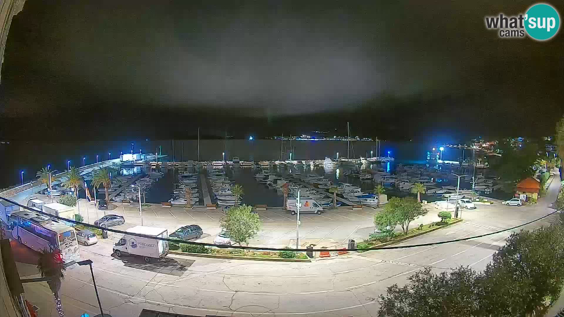 Webcam Orebić Riva – Ferry a Korčula en vivo
