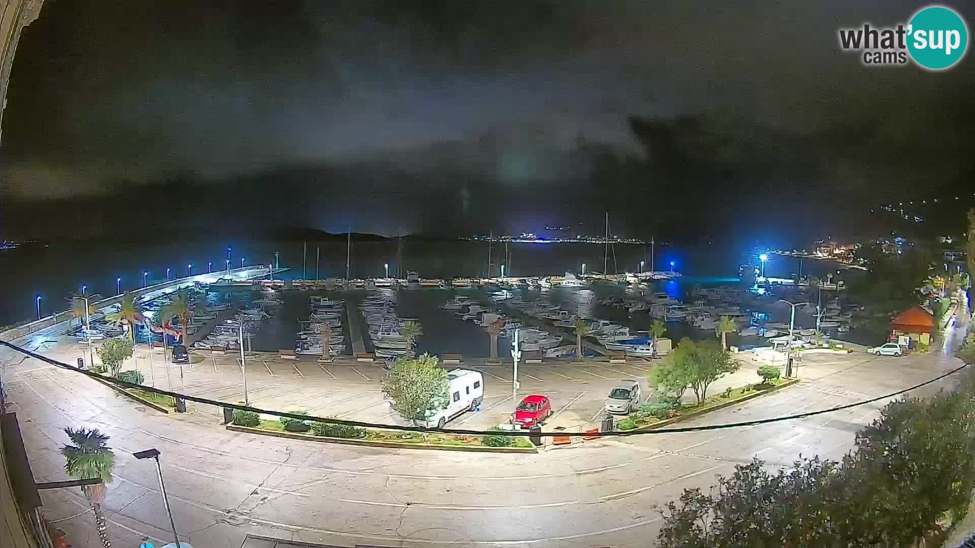 Webcam Orebić Riva – Ferry a Korčula en vivo